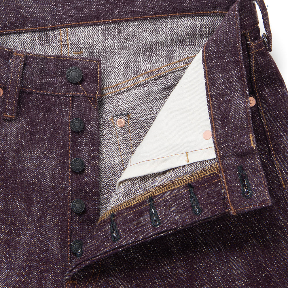 D1904 Two-tone indigo jeans - INDIGO