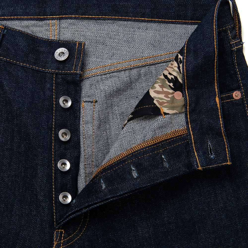 D1909 VIETNAM WAR JEANS - INDIGO
