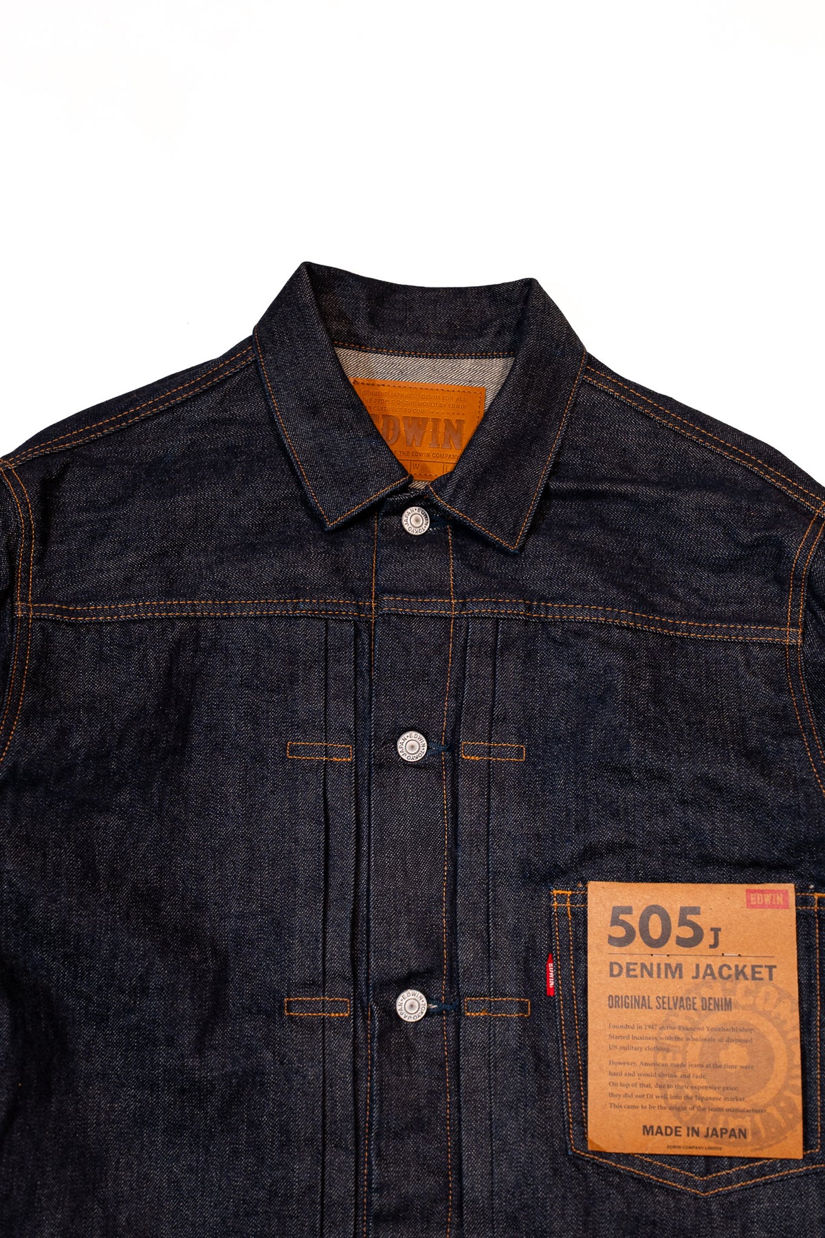 E55540-100 505J 1940S DENIM JACKET - INDIGO