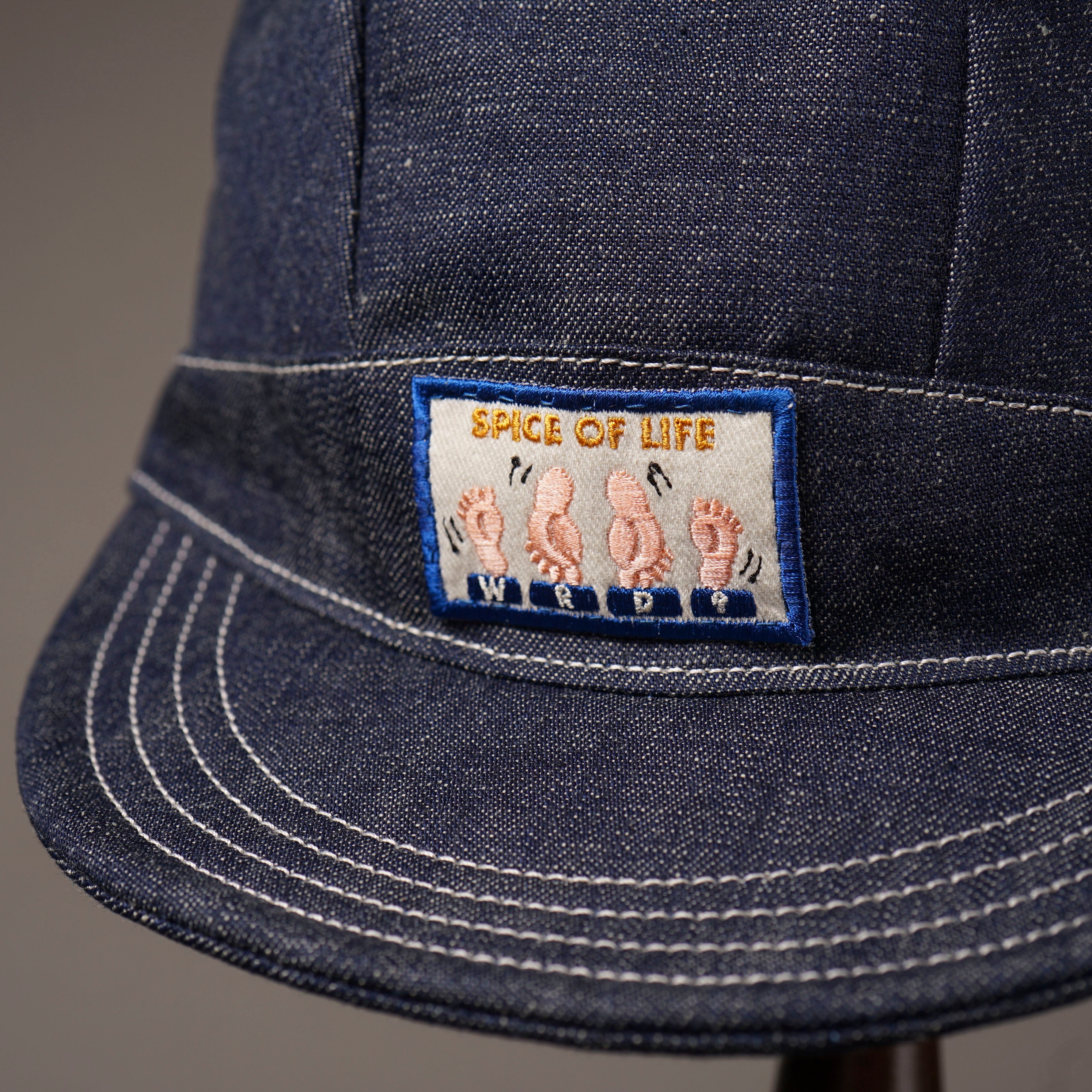 KEEP ON FUCKIN' - DENIM WORK CAP - INDIGO