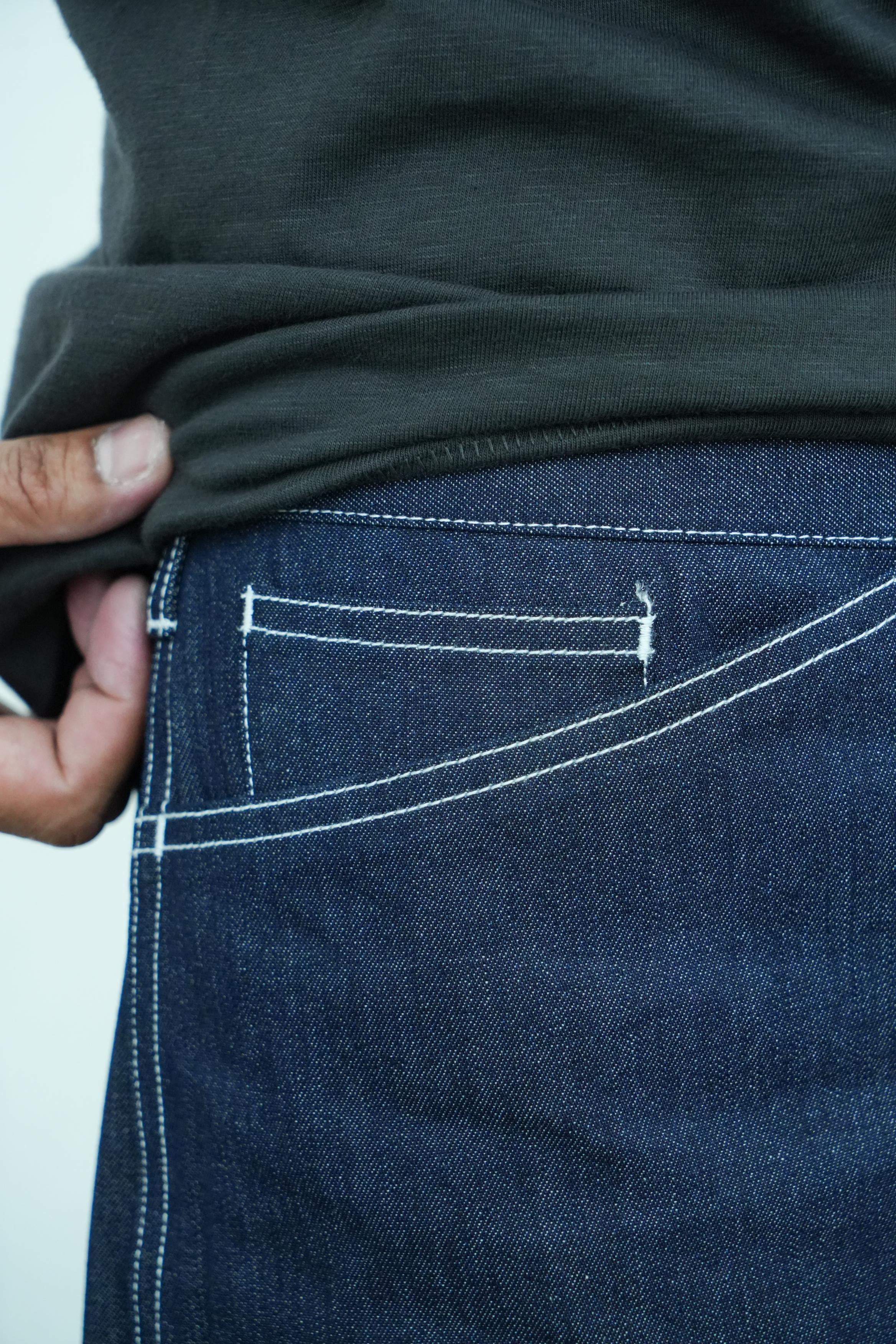 M35 Army Trousers - 9oz Indigo Denim