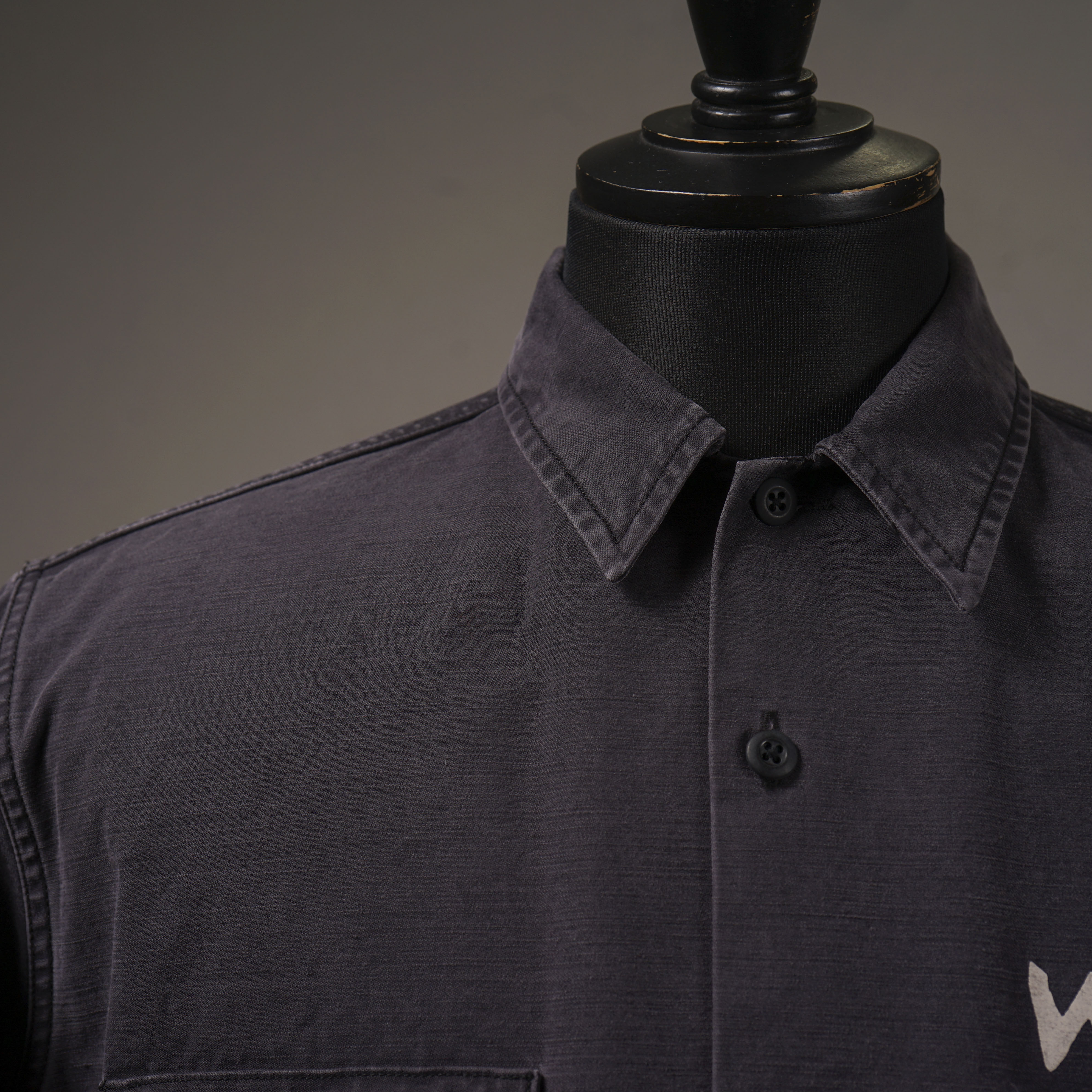 WHAT-ME WEIRDO? - S/S WORK SHIRTS - BLACK