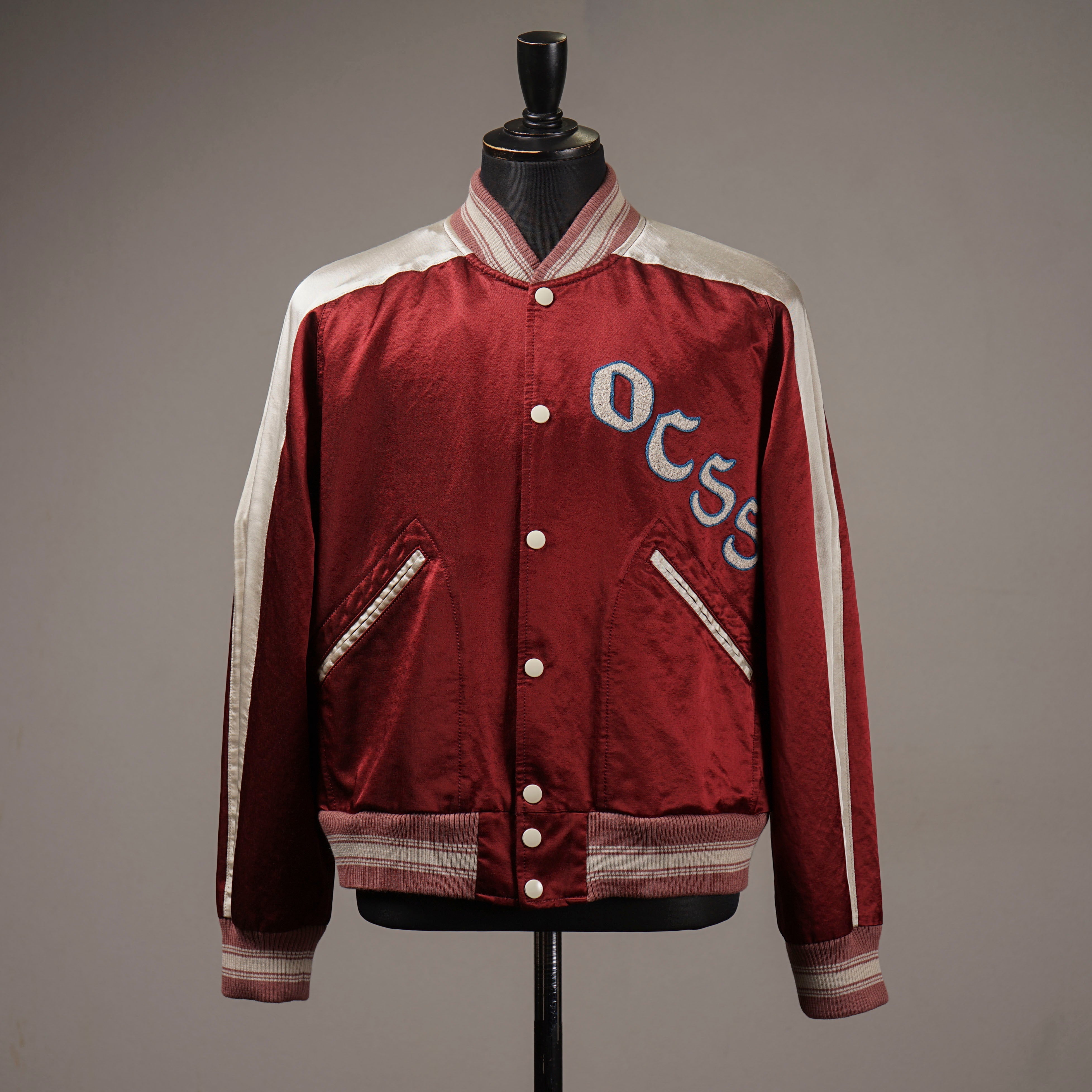 FLYING WHEELS - CLUB JACKET - BURGUNDY