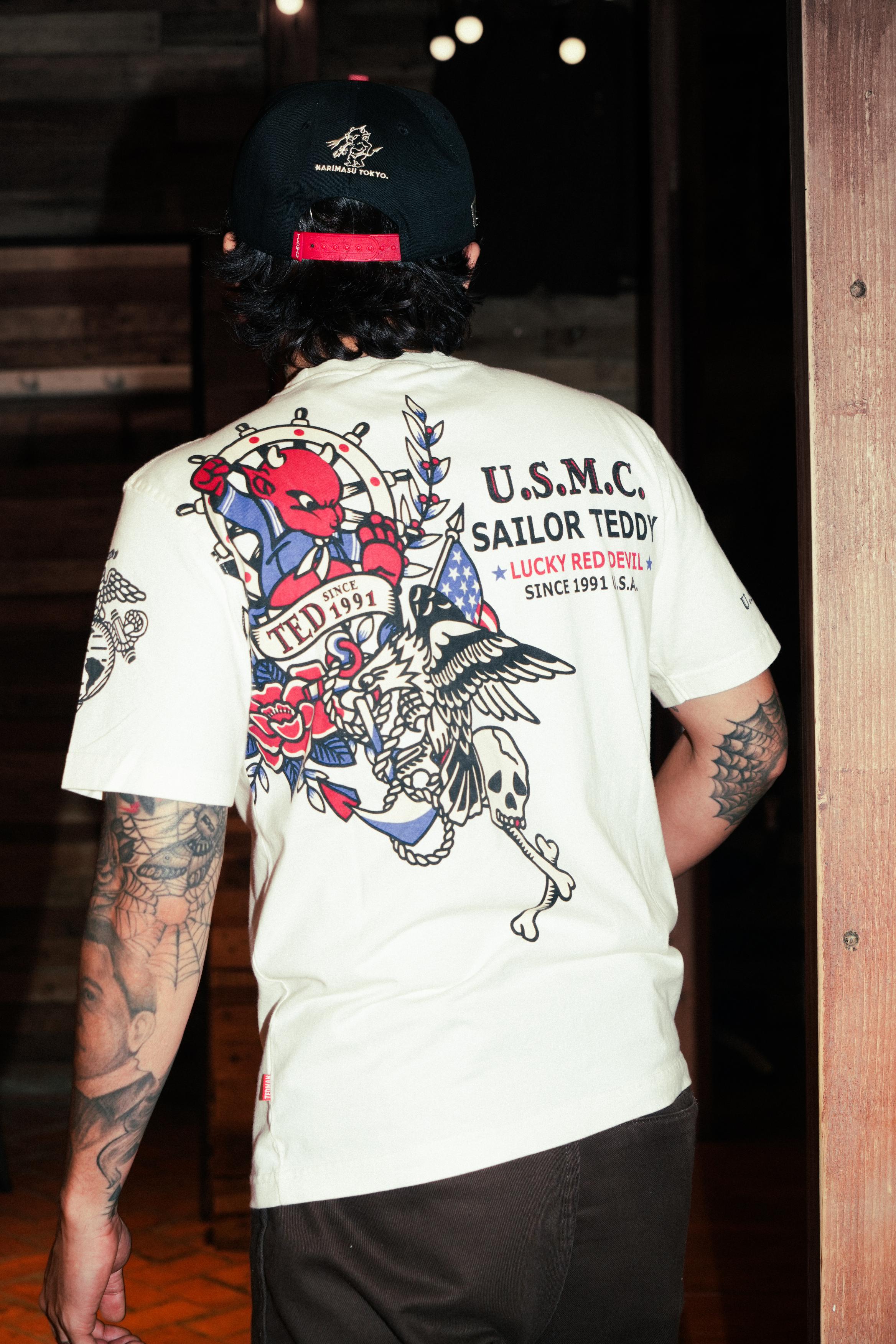 TDSS-393 US Marine Corps sailor - WHITE