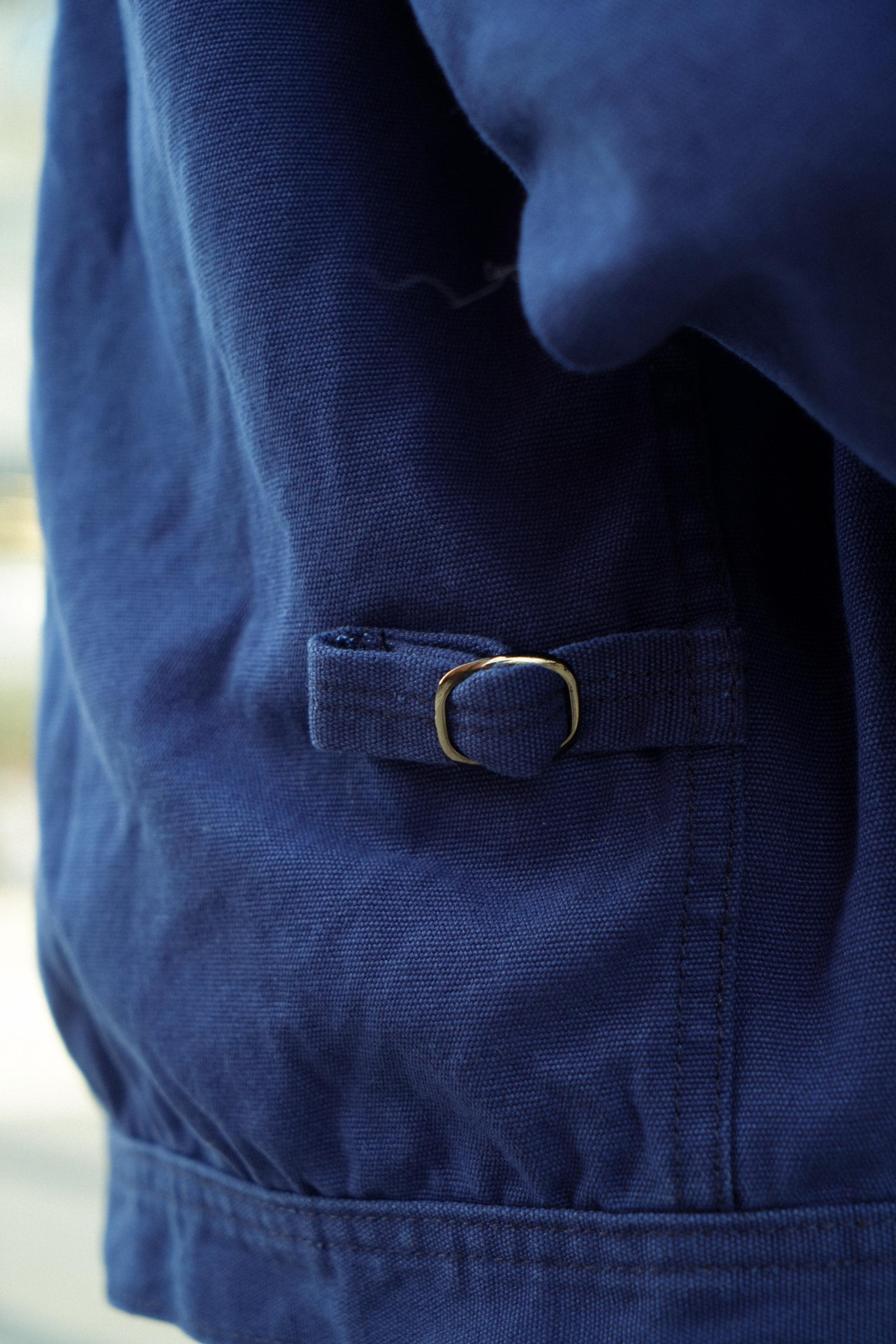 BARN JACKET - NAVY CANVAS