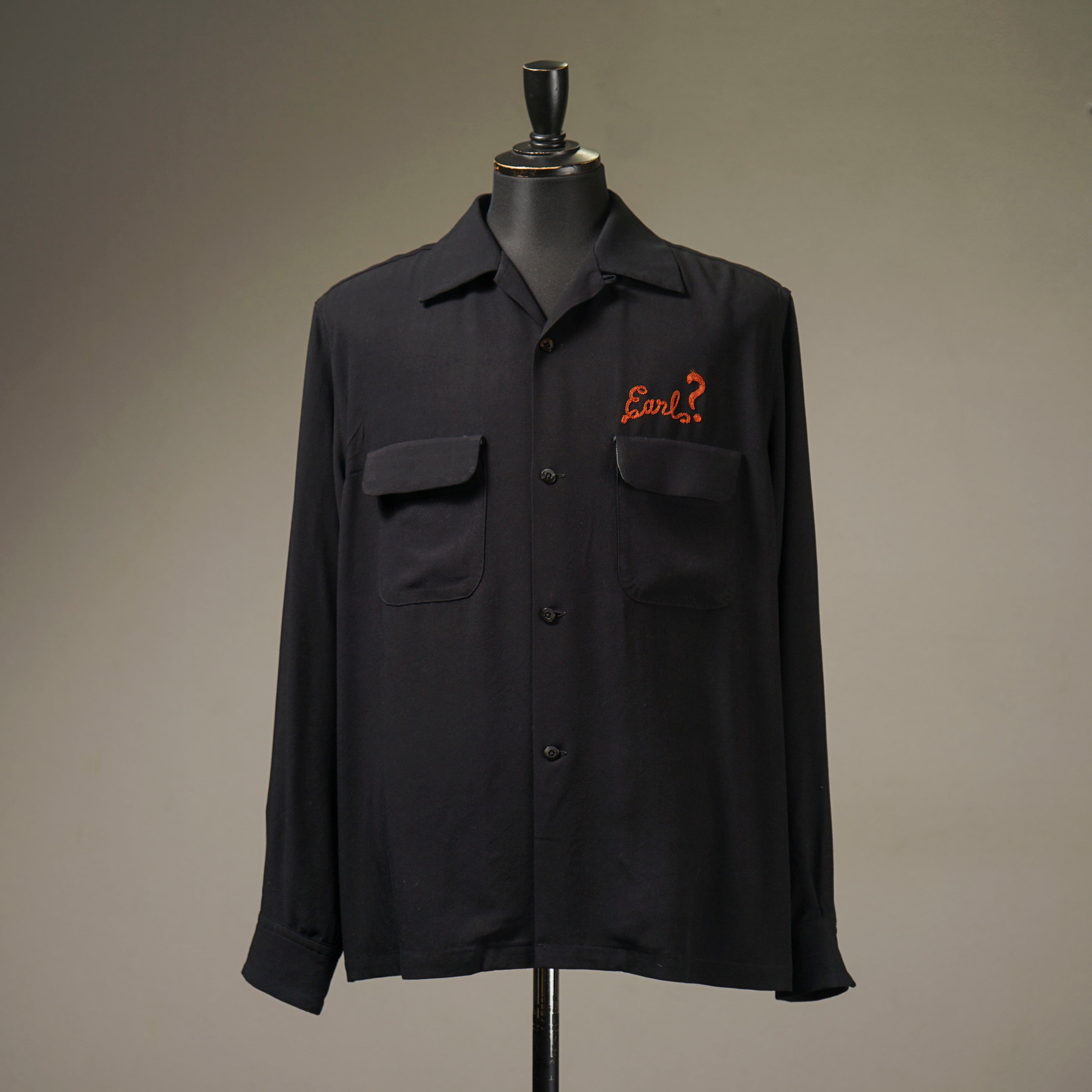 DRAGWAY - L/S SHIRTS - BLACK