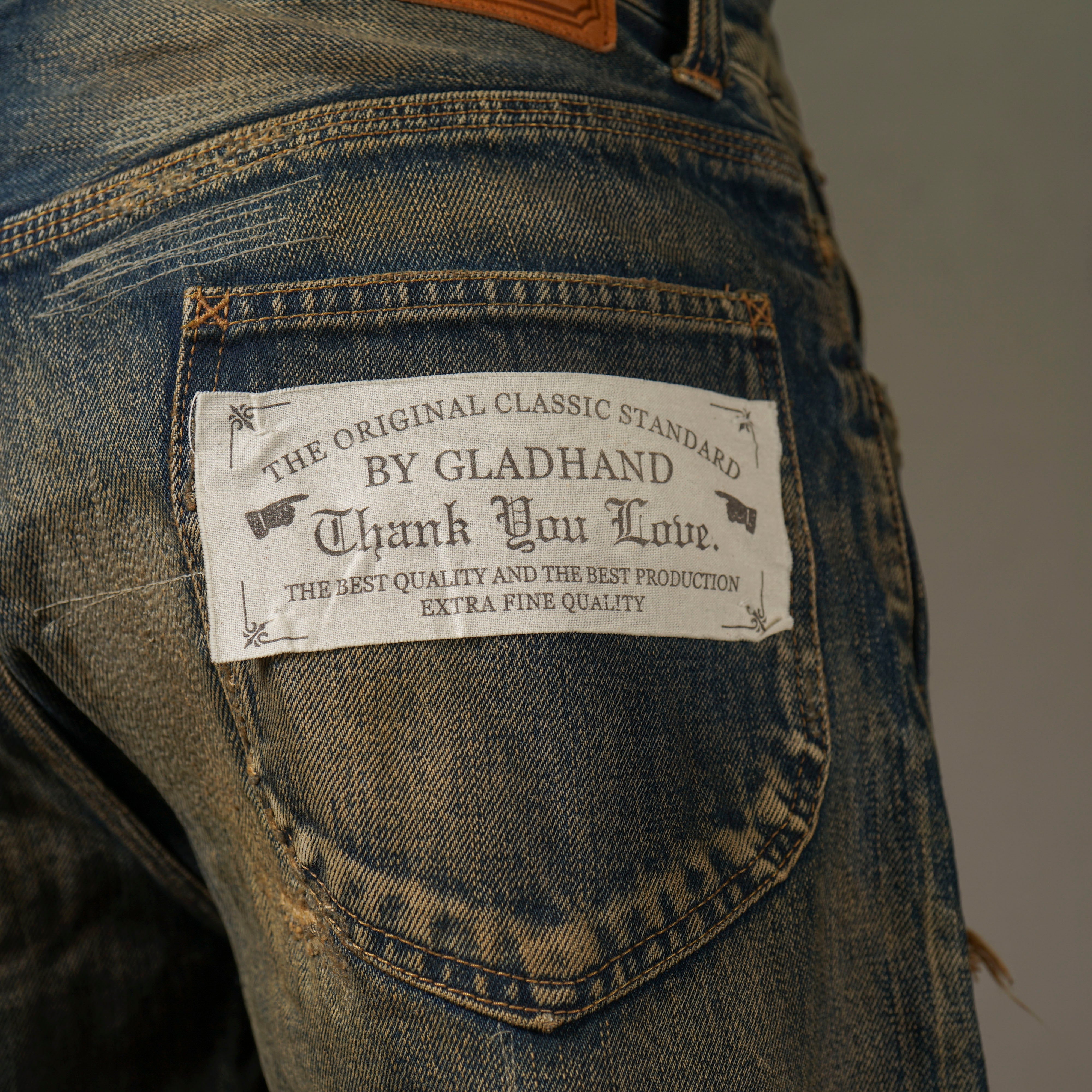 GLADDEN - DENIM "TYPE-1 A" - INDIGO VINTAGE FINISH