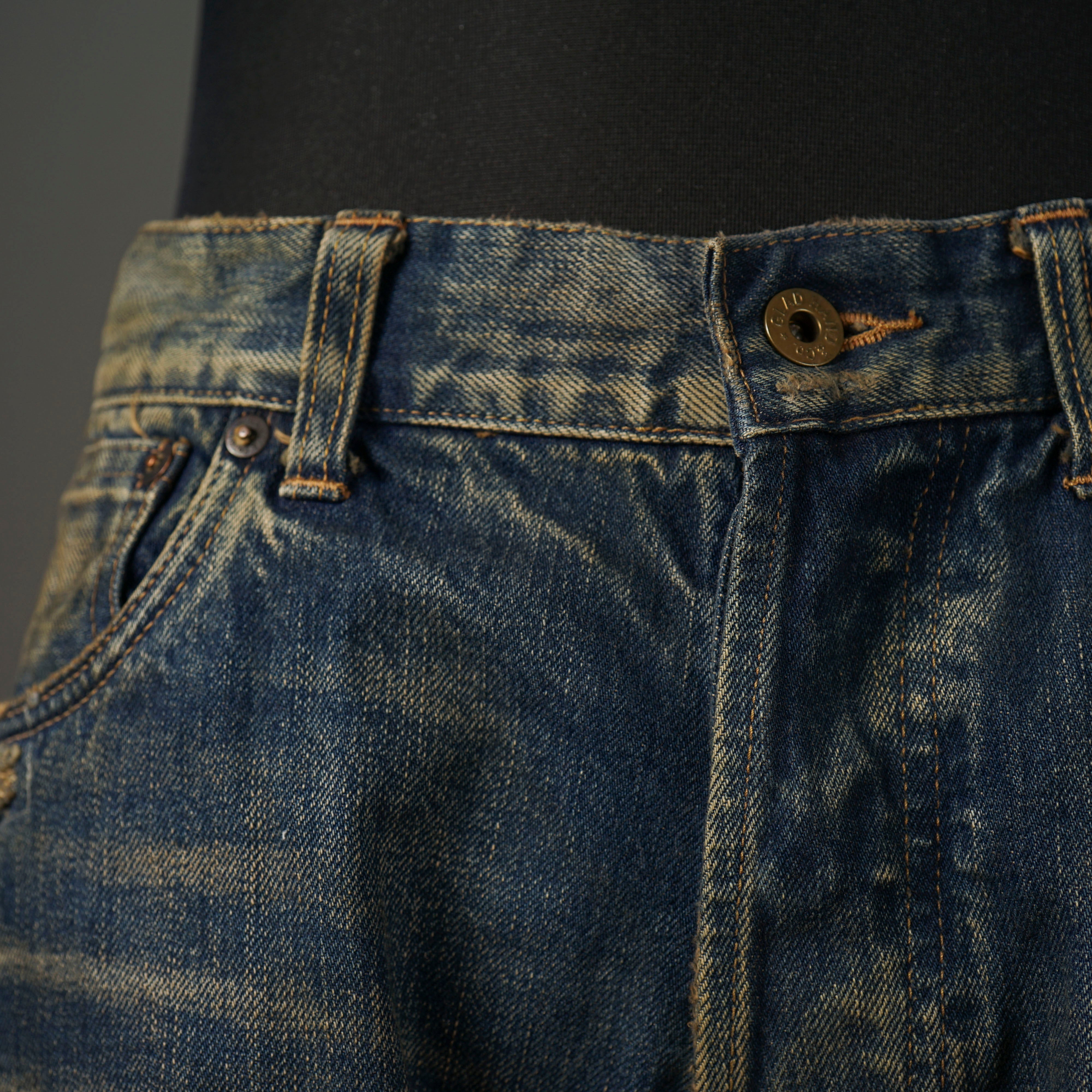 GLADDEN - DENIM "TYPE-1 A" - INDIGO VINTAGE FINISH