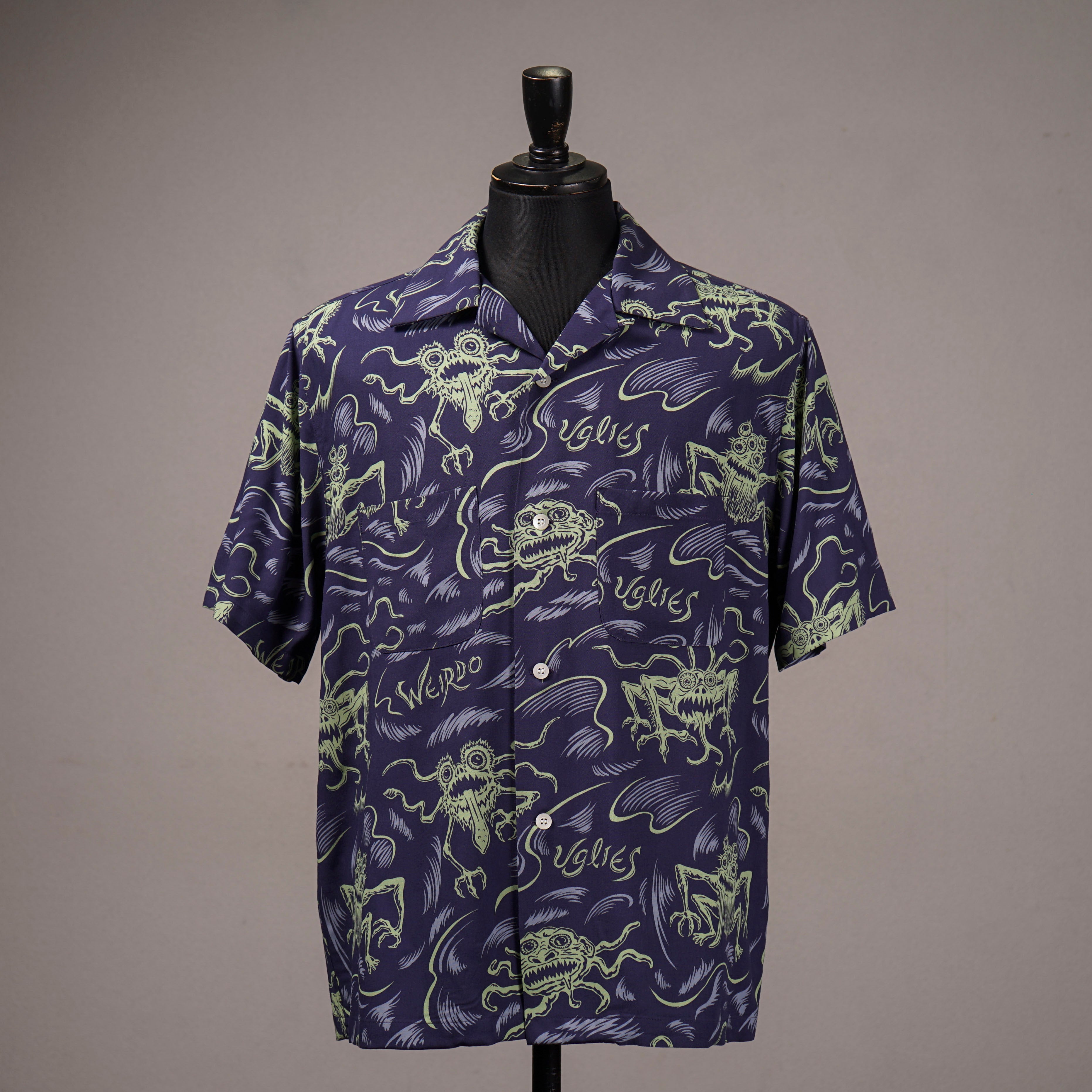 Ugries - S/S SHIRTS - NAVY