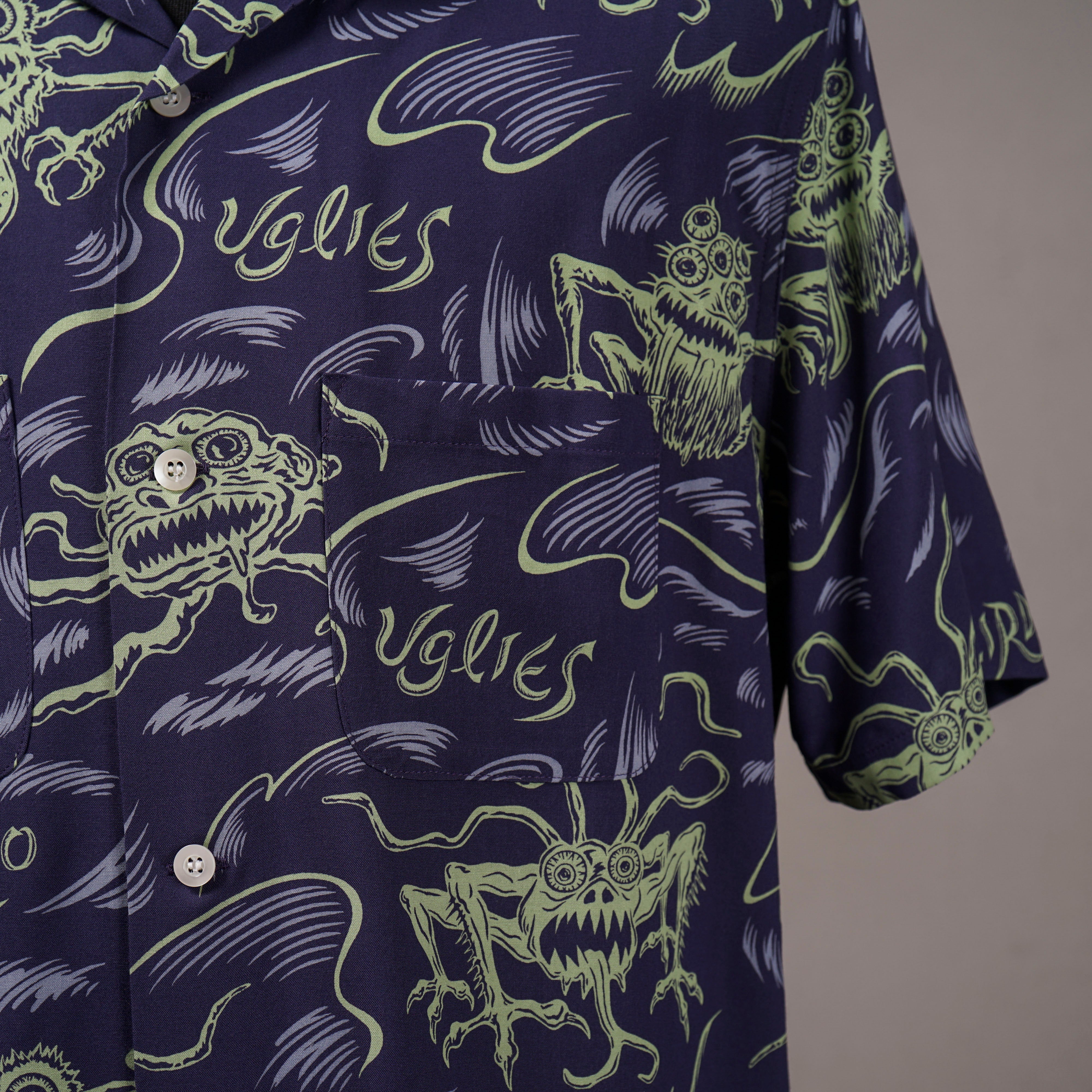 Ugries - S/S SHIRTS - NAVY