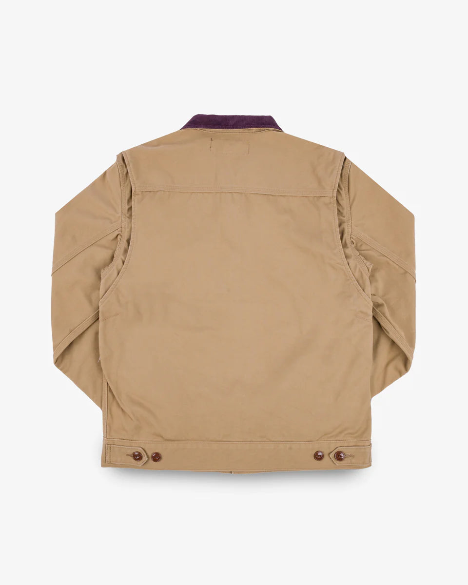 IHJ-144 12oz Kurashikizome Twill Work Jacket - BEIGE