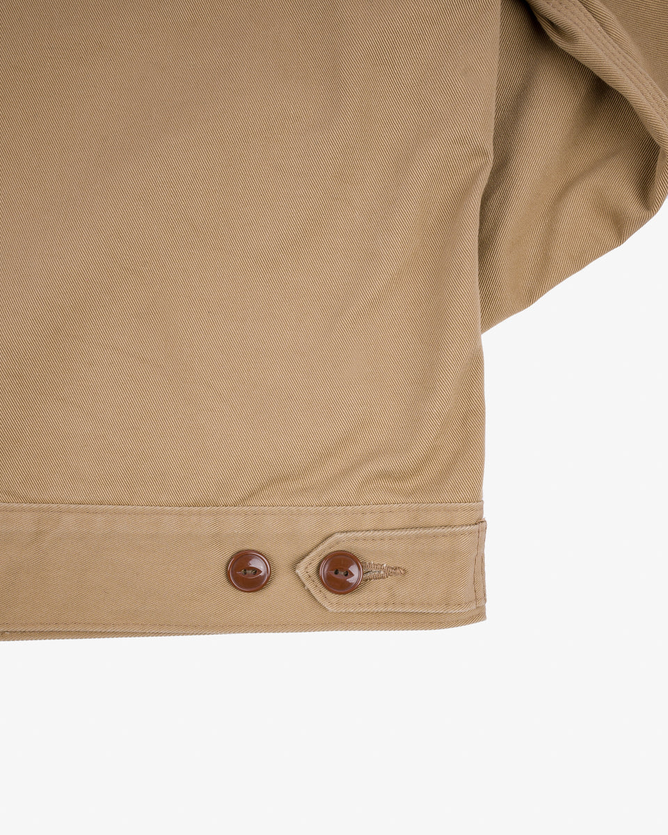 IHJ-144 12oz Kurashikizome Twill Work Jacket - BEIGE