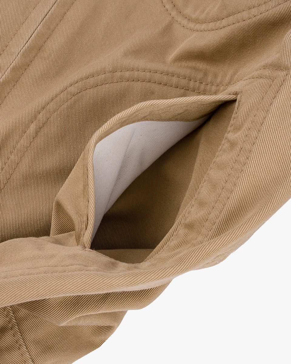 IHJ-144 12oz Kurashikizome Twill Work Jacket - BEIGE