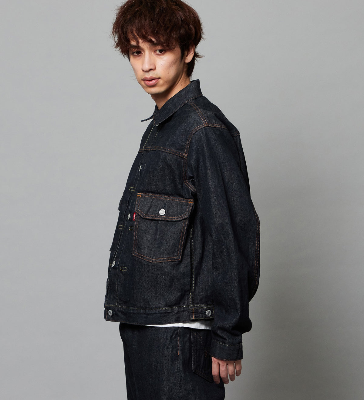 E55550-300 505ZX DENIM JACKET (G-JEAN) - INDIGO