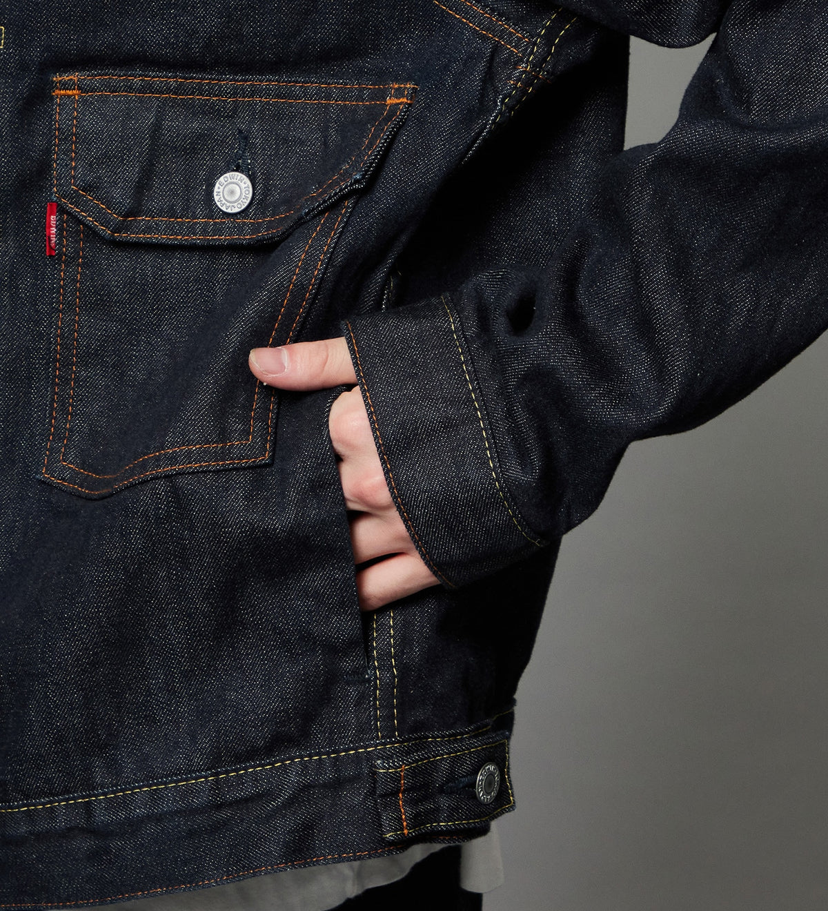 E55550-300 505ZX DENIM JACKET (G-JEAN) - INDIGO