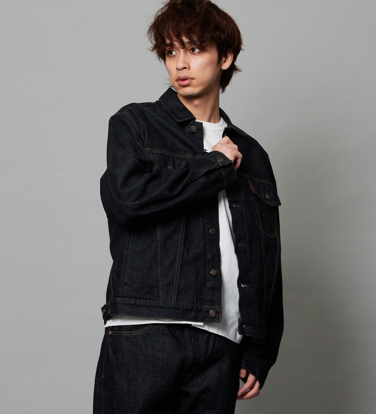 E55560-300 505ZXX DENIM JACKET, SELVEDGE - INDIGO