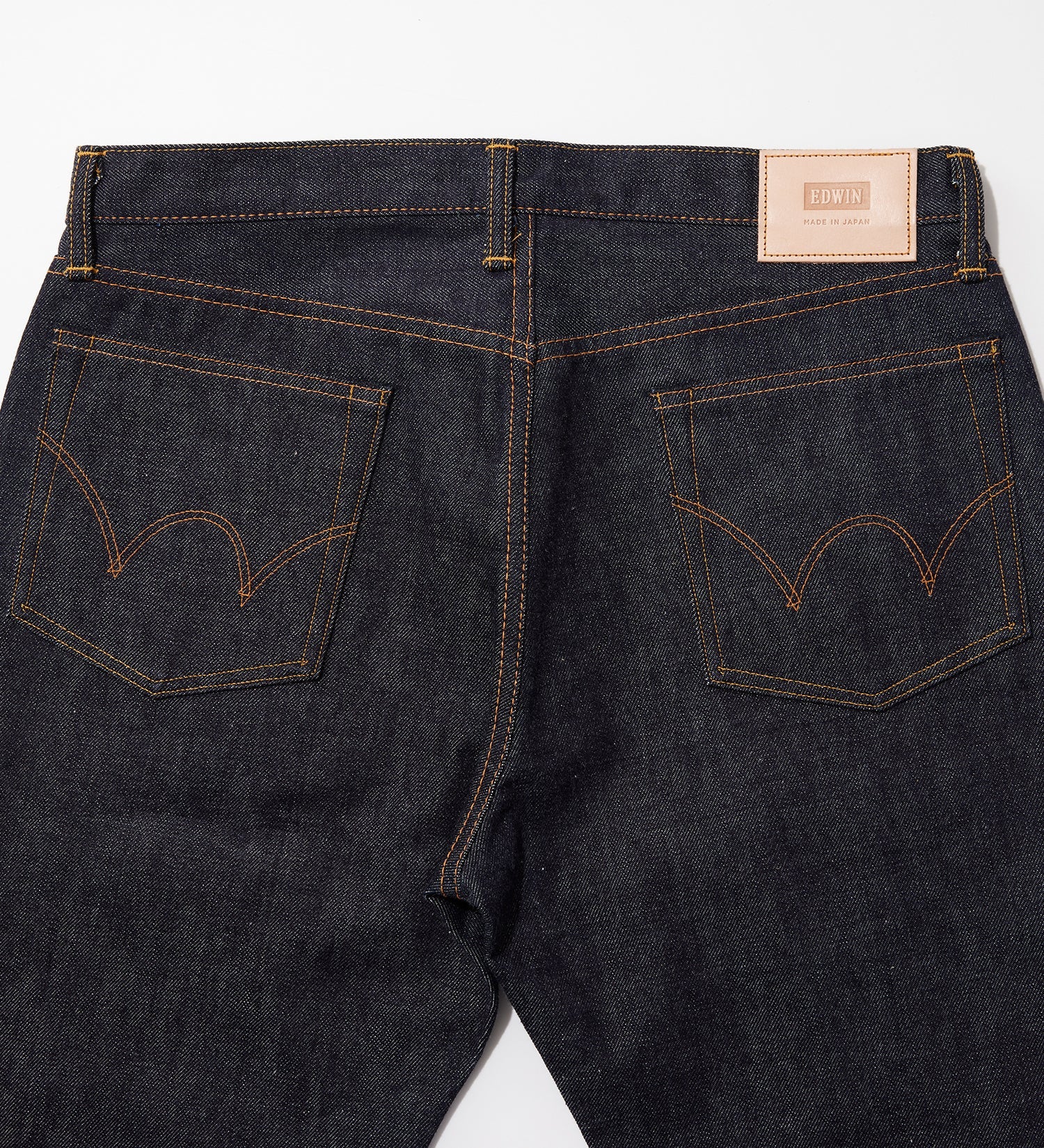 EDS03 389 32 REGULAR STRAIGHT KIBATA (UNWASHED) - INDIGO
