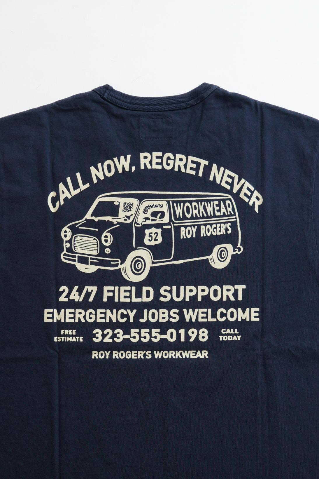 T-Shirt Jersey Call now - Dyed Blue Navy