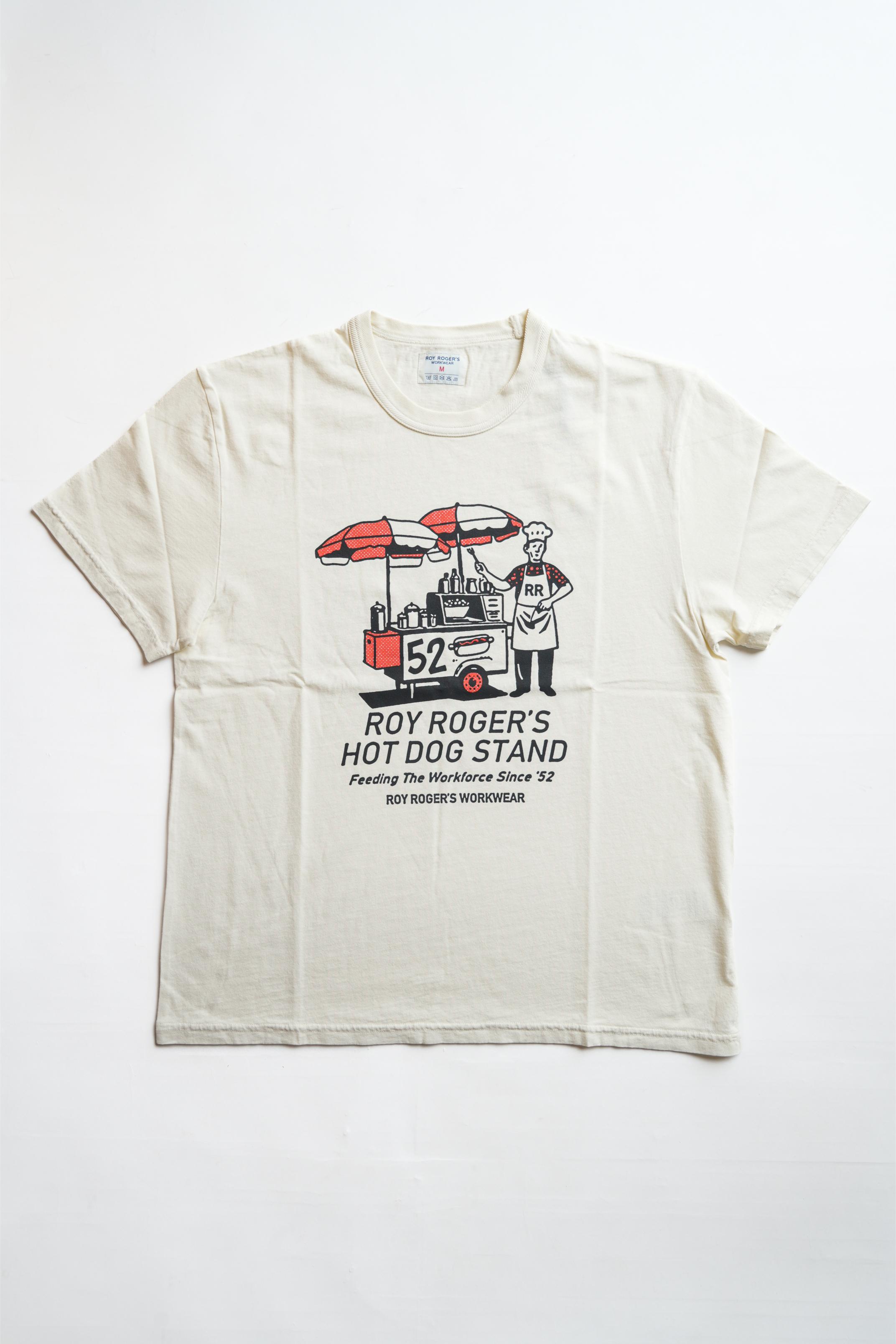T-Shirt Jersey Hot dog stand - Dyed Butter