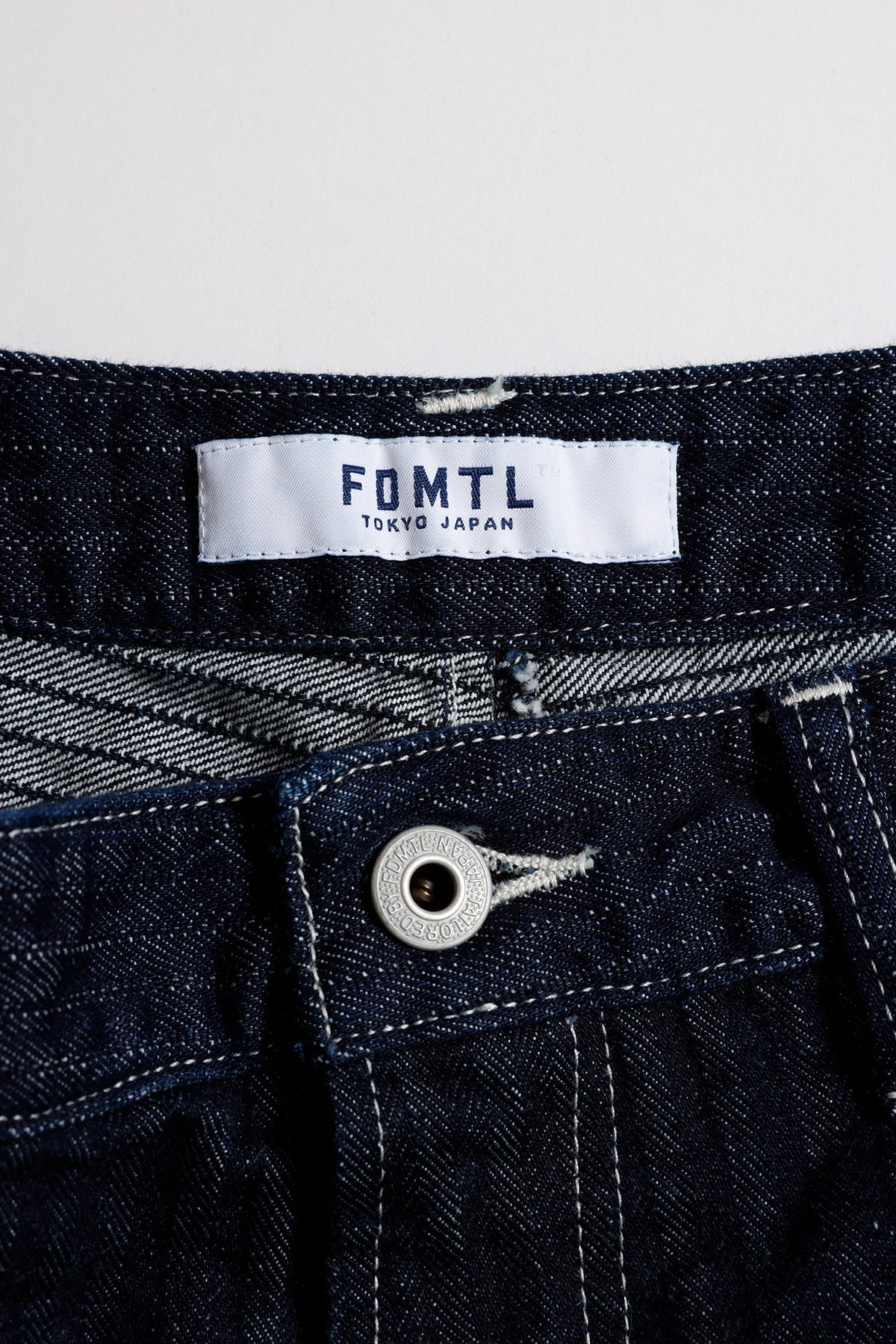 PATCHWORK DOUBLE KNEE PANTS RINSE (FA26) - INDIGO