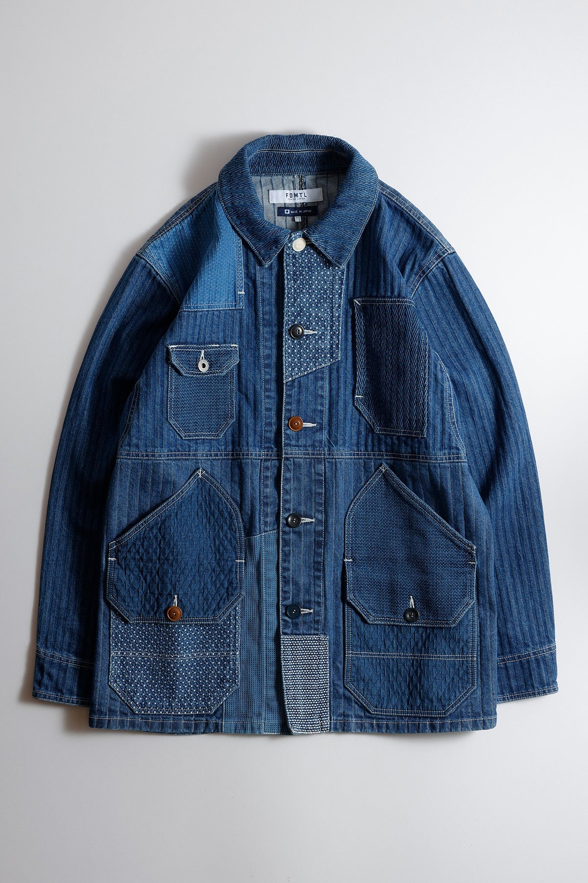 COVERALL JACKET 3YR WASH (FA25) - INDIGO
