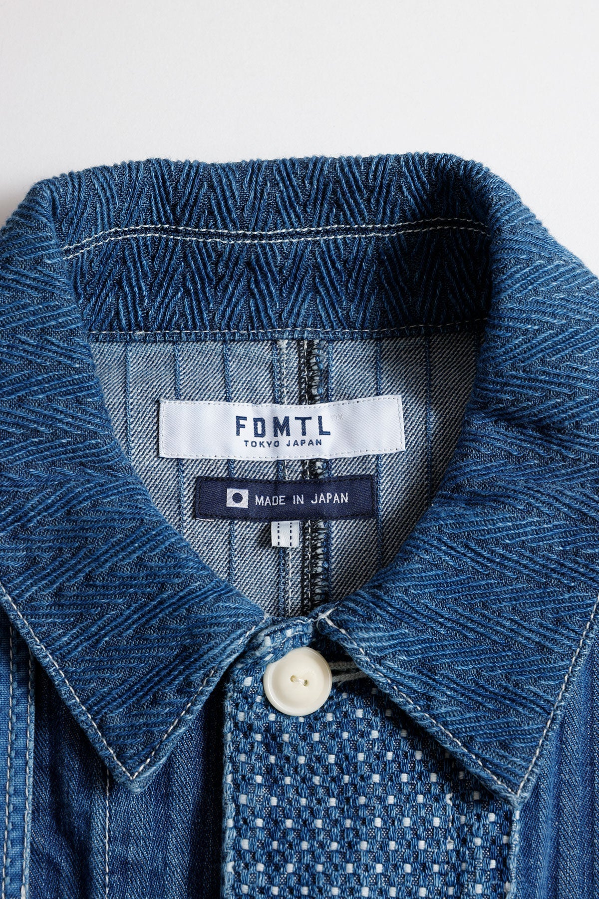 COVERALL JACKET 3YR WASH (FA25) - INDIGO