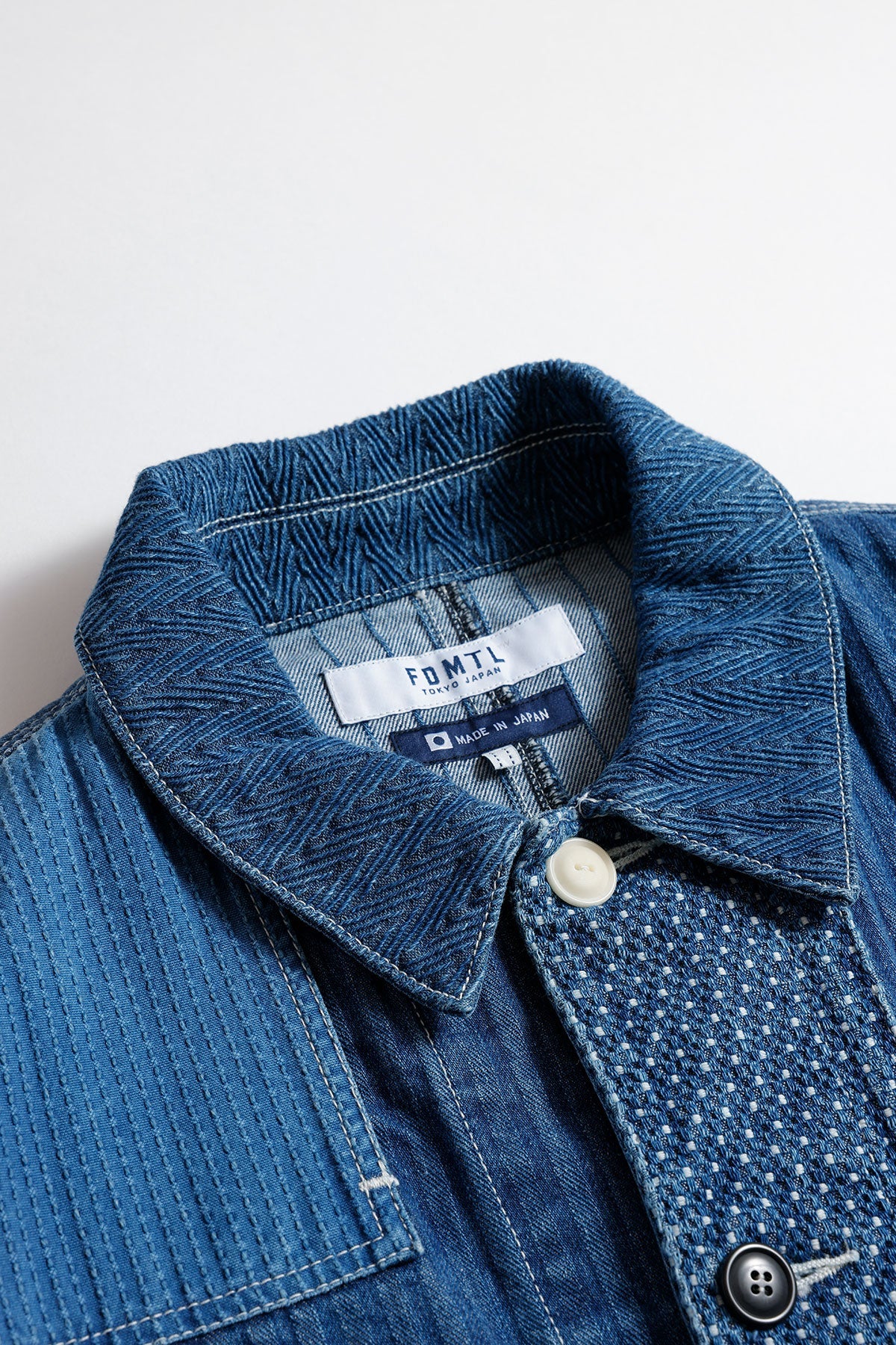 COVERALL JACKET 3YR WASH (FA25) - INDIGO