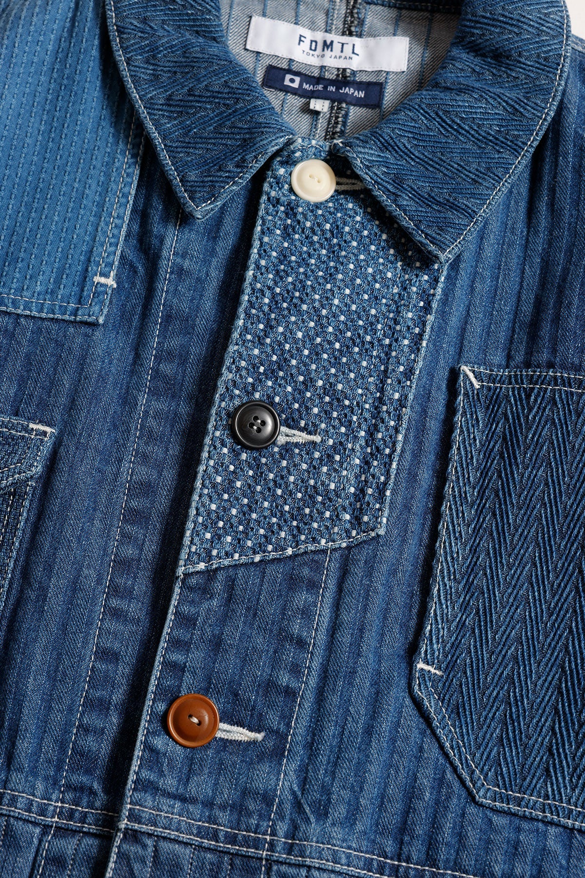 COVERALL JACKET 3YR WASH (FA25) - INDIGO