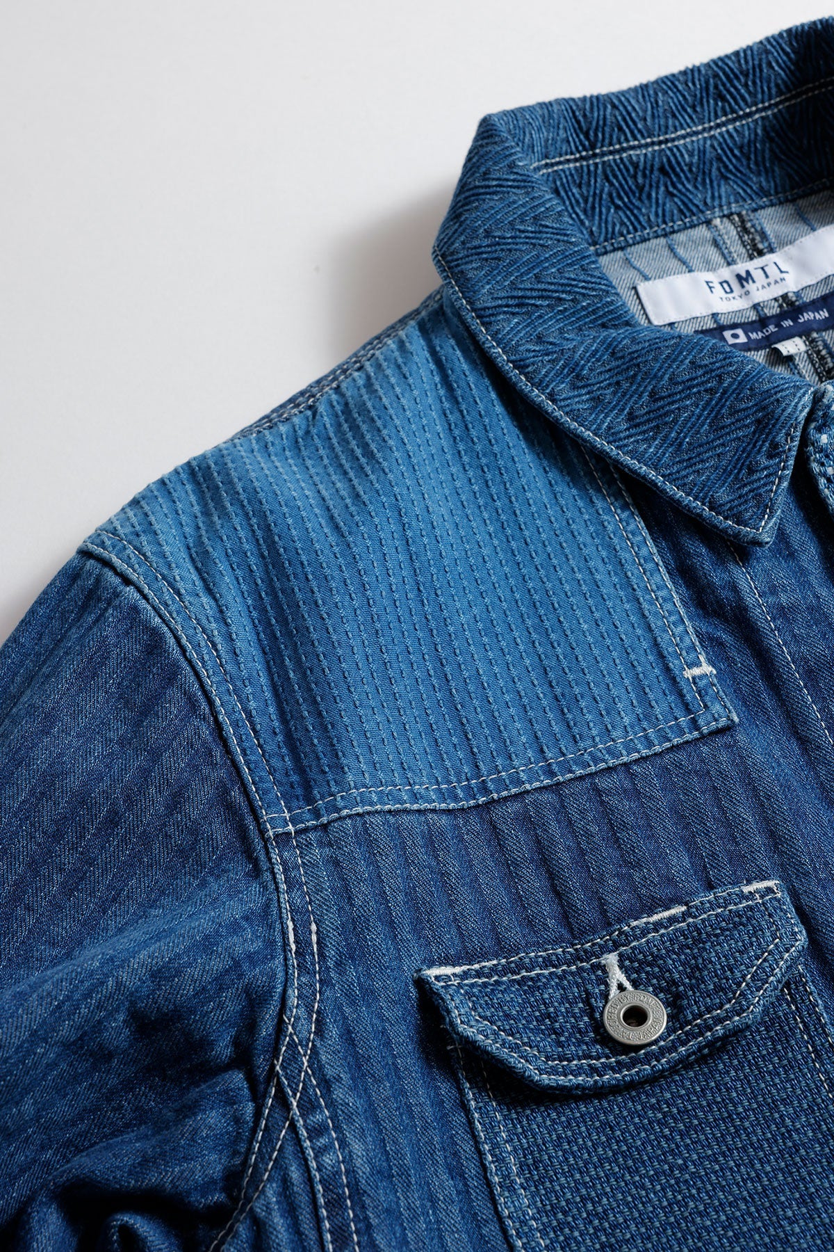 COVERALL JACKET 3YR WASH (FA25) - INDIGO