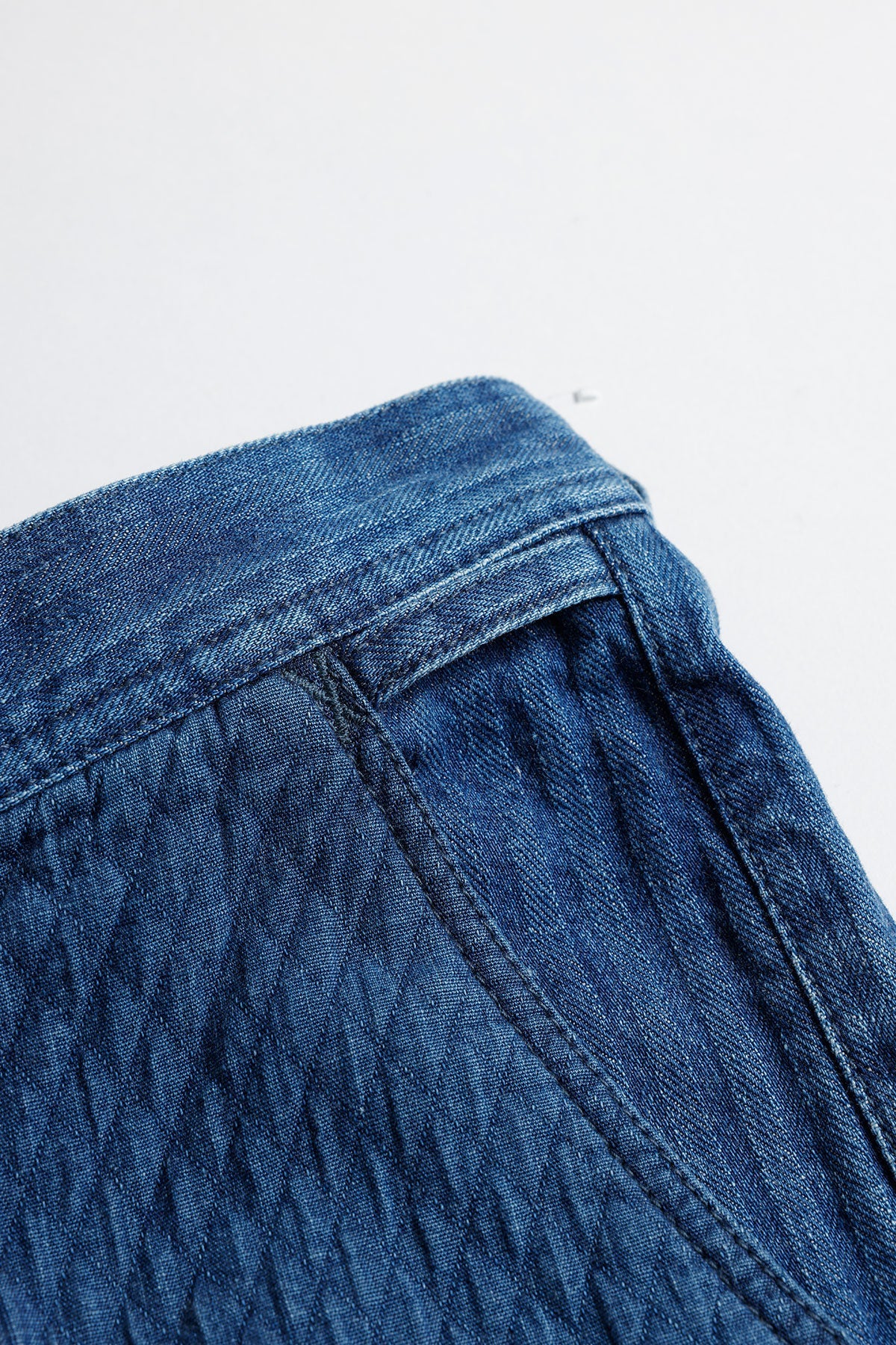 PATCHWORK PANTS 3YR WASH (FA25) - INDIGO