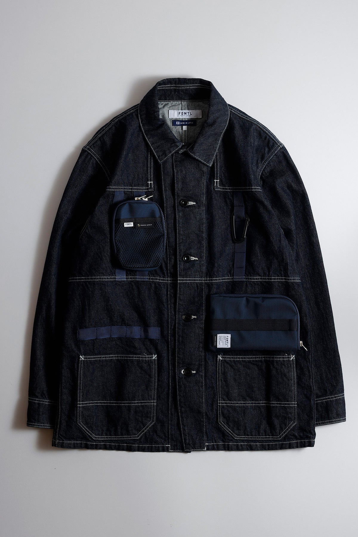 COVERALL JACKET (FA25) - INDIGO