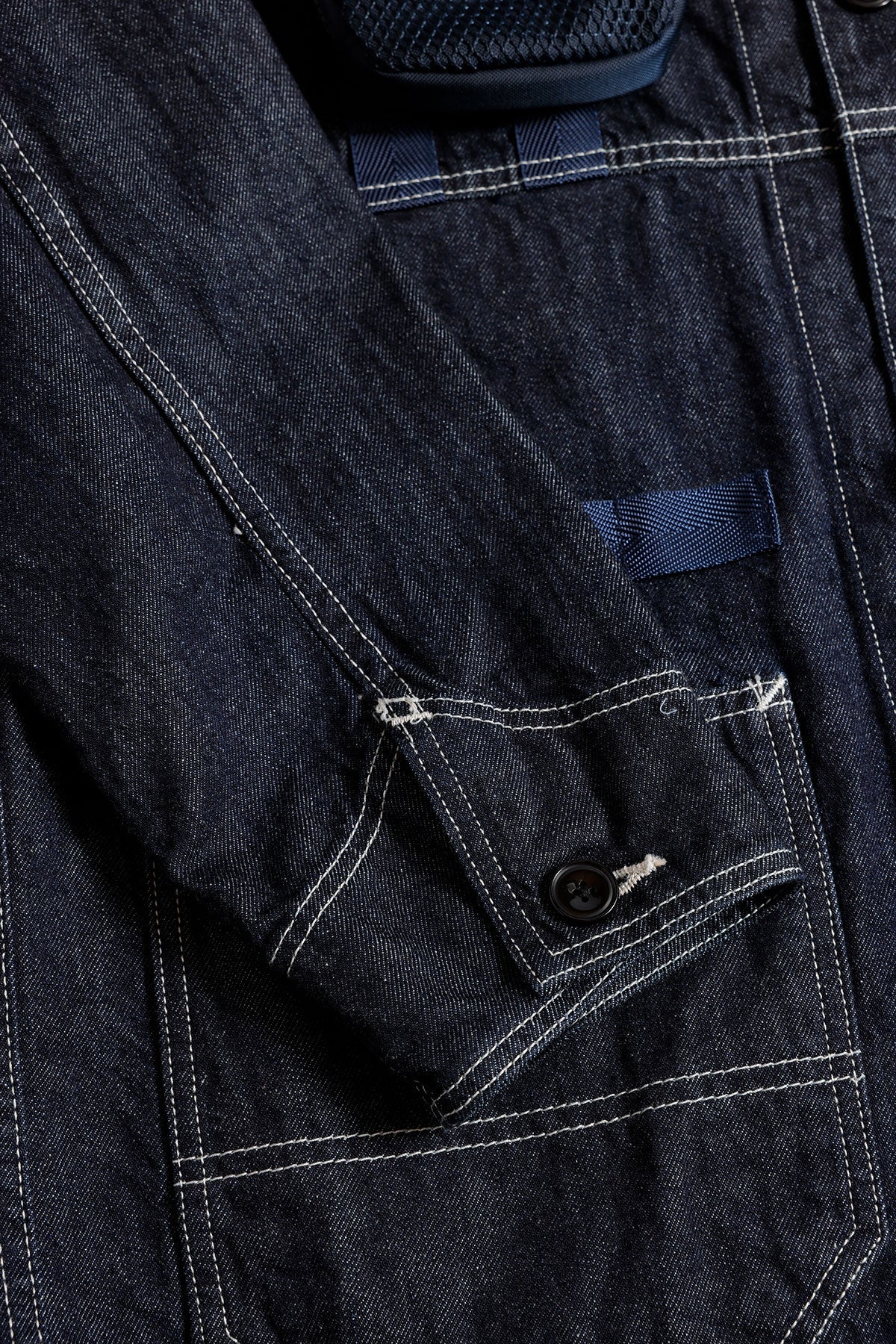 COVERALL JACKET (FA25) - INDIGO