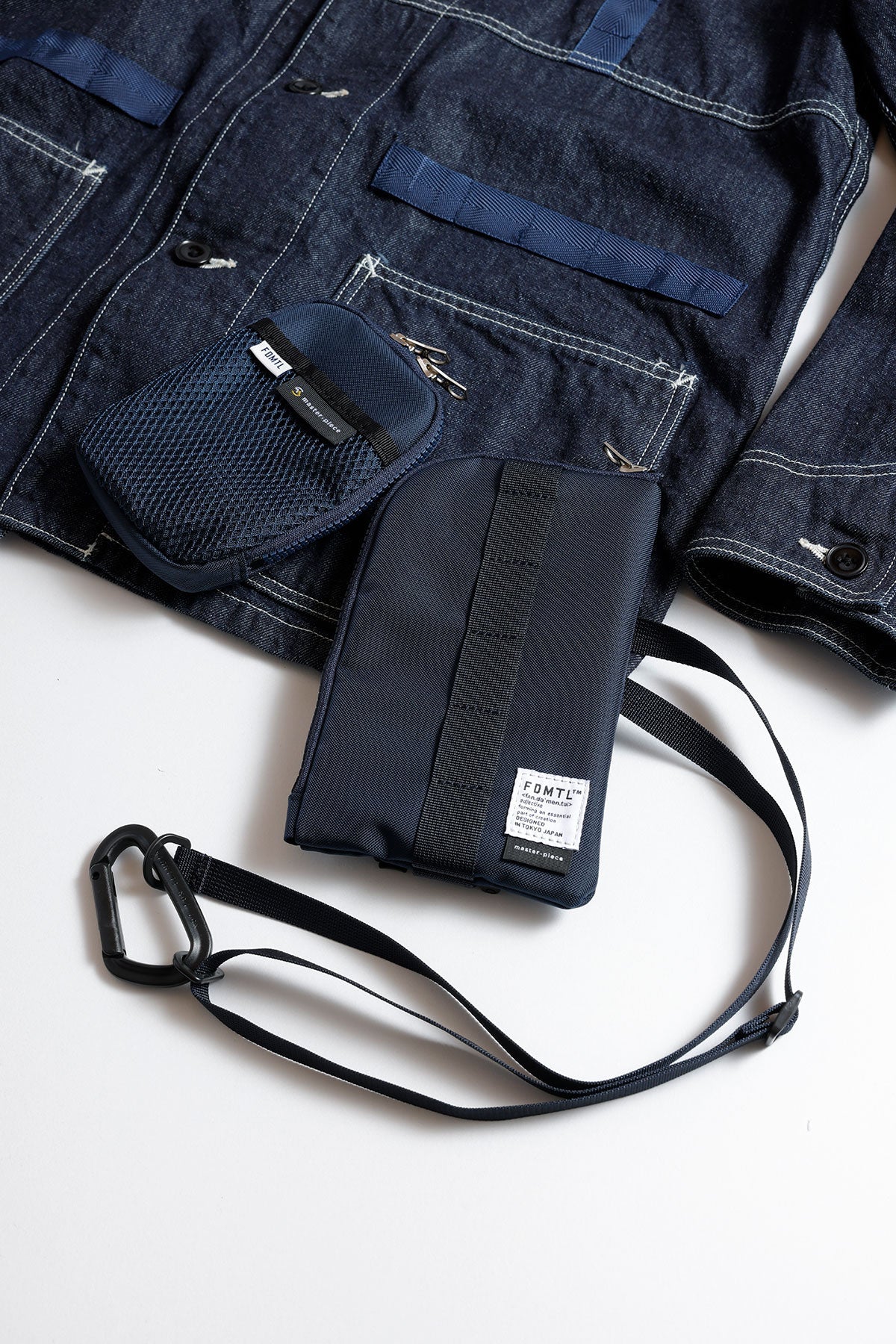 COVERALL JACKET (FA25) - INDIGO