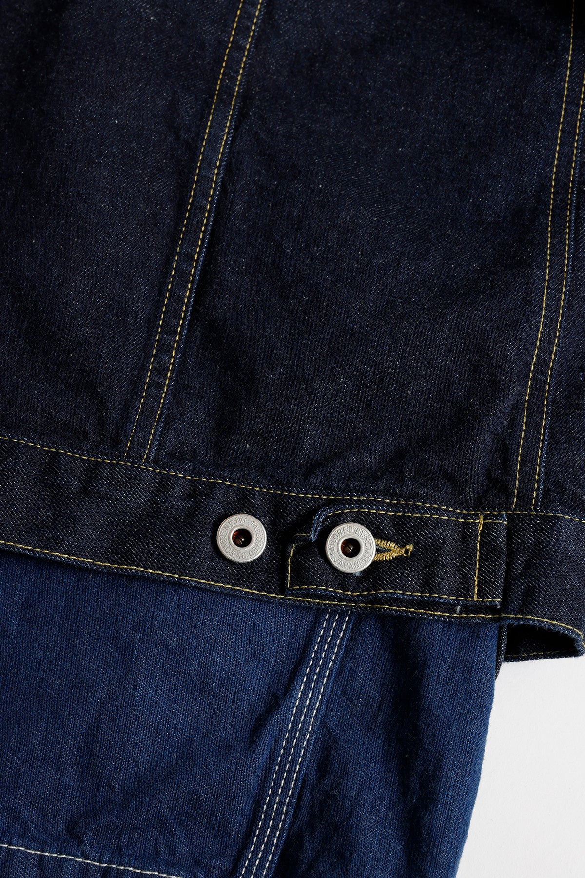 THIRD JACKET COVERALL RINSE (AW25) - INDIGO
