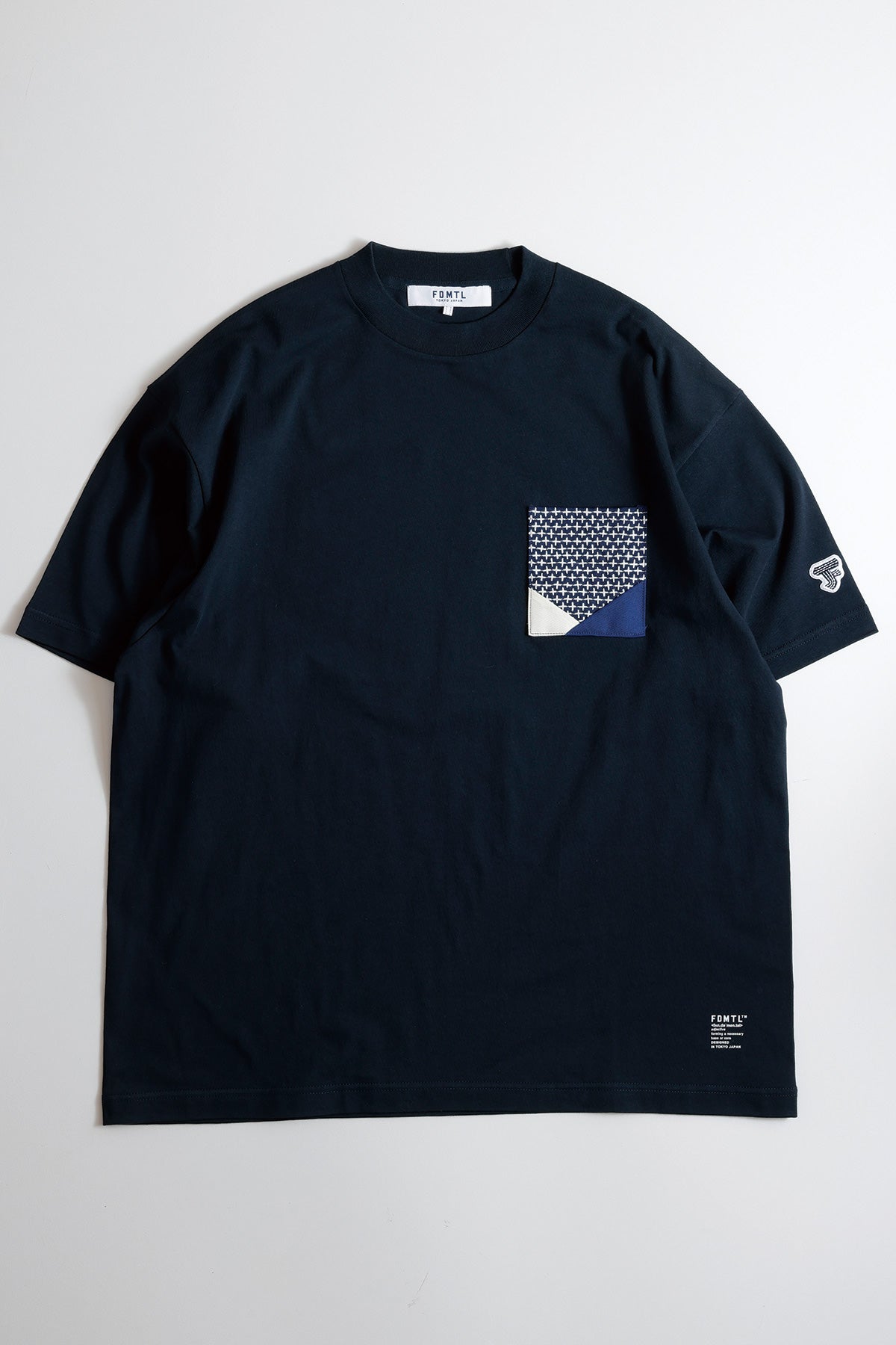 ORIGAMI TEE (AW25) - NAVY