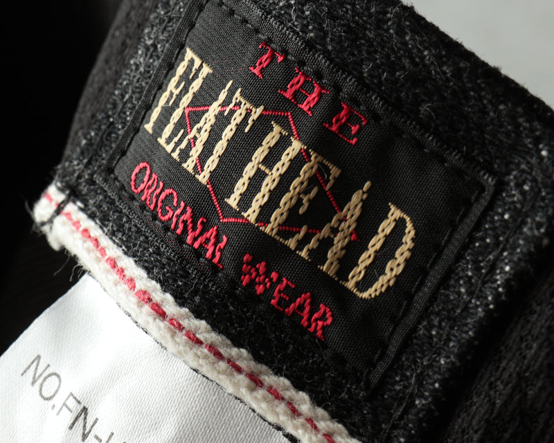 FN-HC008 HEADWEAR - 12oz DENIM TRACKER CAP - INDIGO