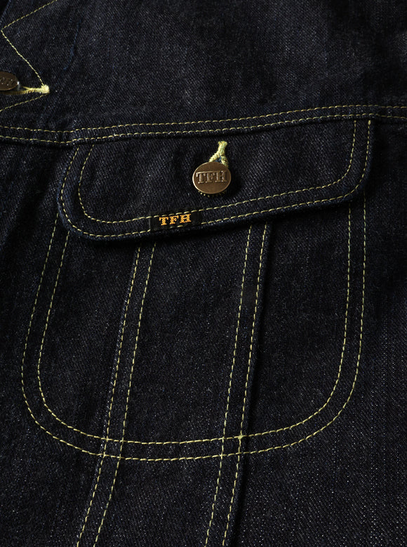 FN-OJ-D103 JACKET - 14.5oz DENIM - INDIGO