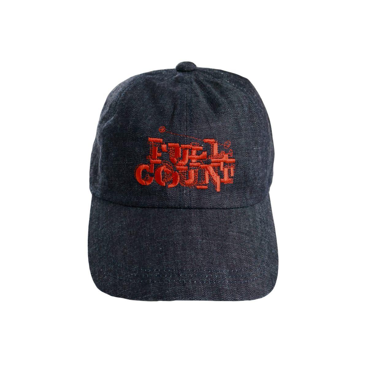 6264 Bootleg Logo Denim Cap - INDIGO BLUE