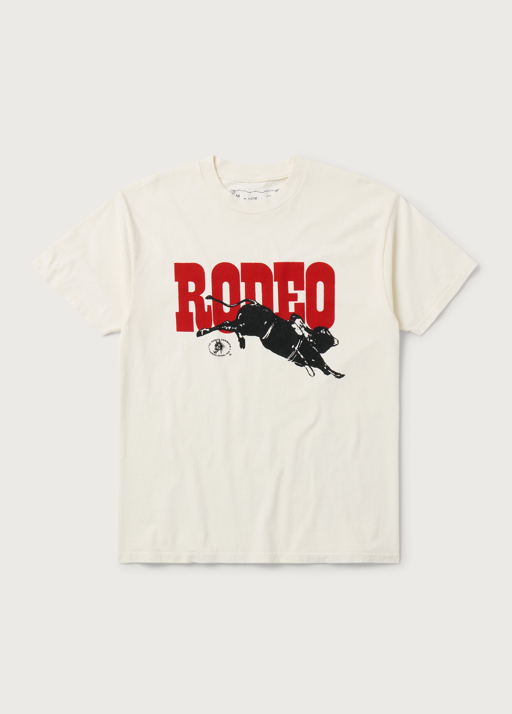 GO RODEO TEE S/S - BONE