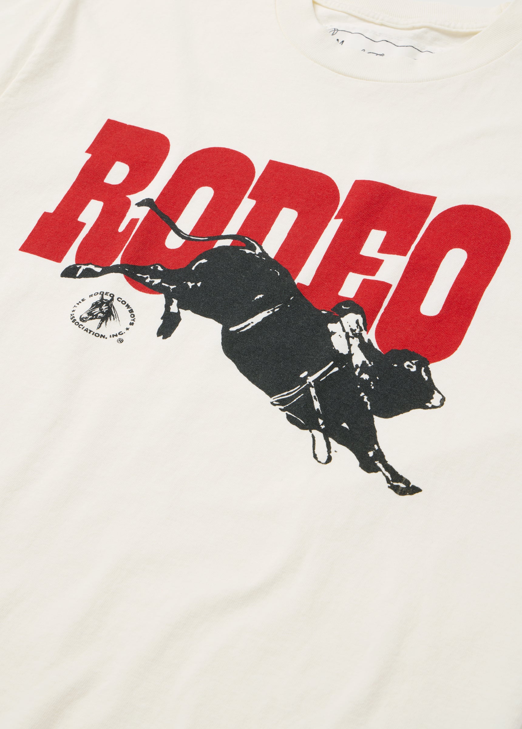 GO RODEO TEE S/S - BONE