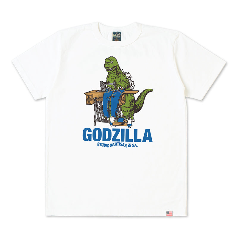 GZ-015 Godzilla collaboration T-shirt - WHITE