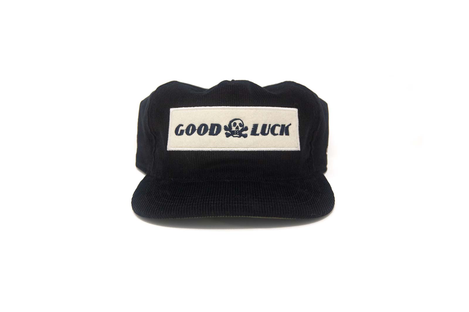 GOOD LUCK CORD Snapback - BLACK