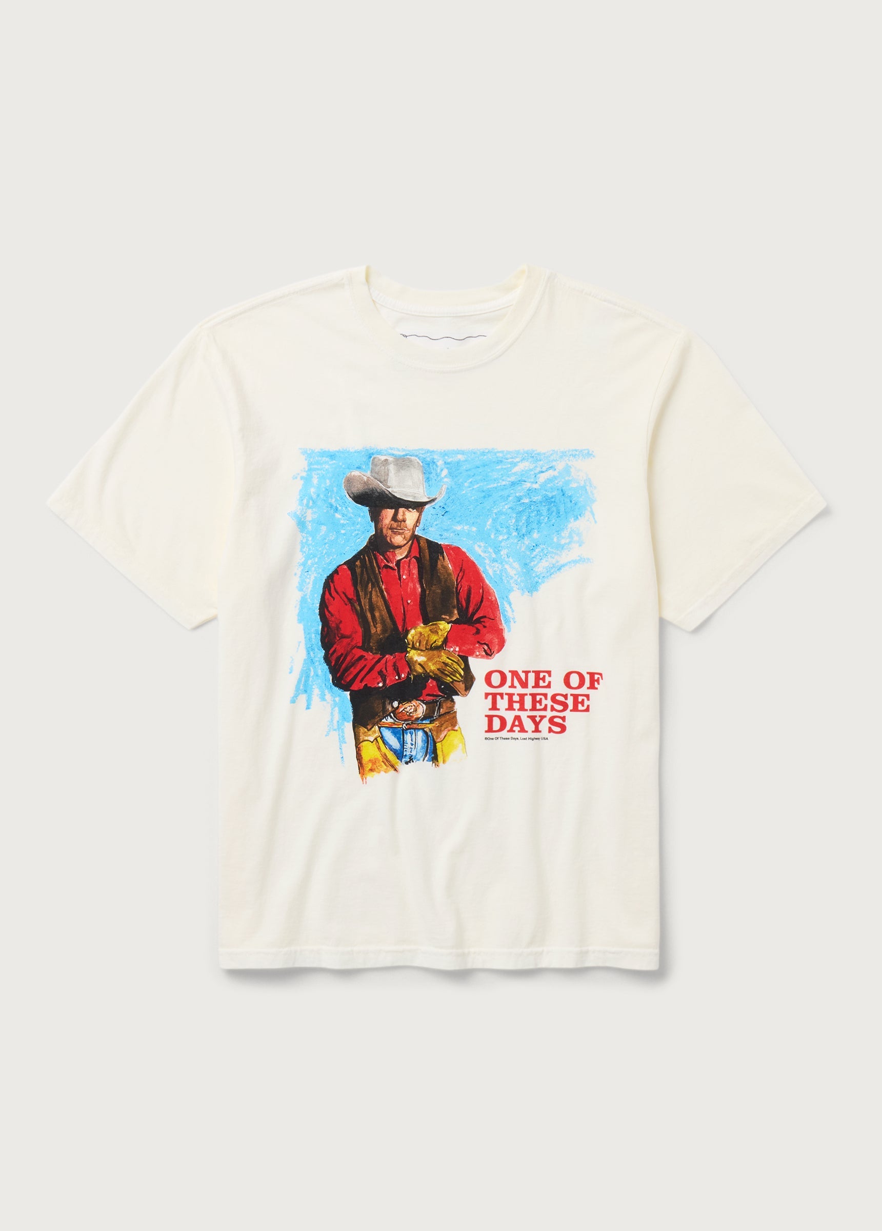 HEAVEN CAN WAIT TEE S/S - BONE