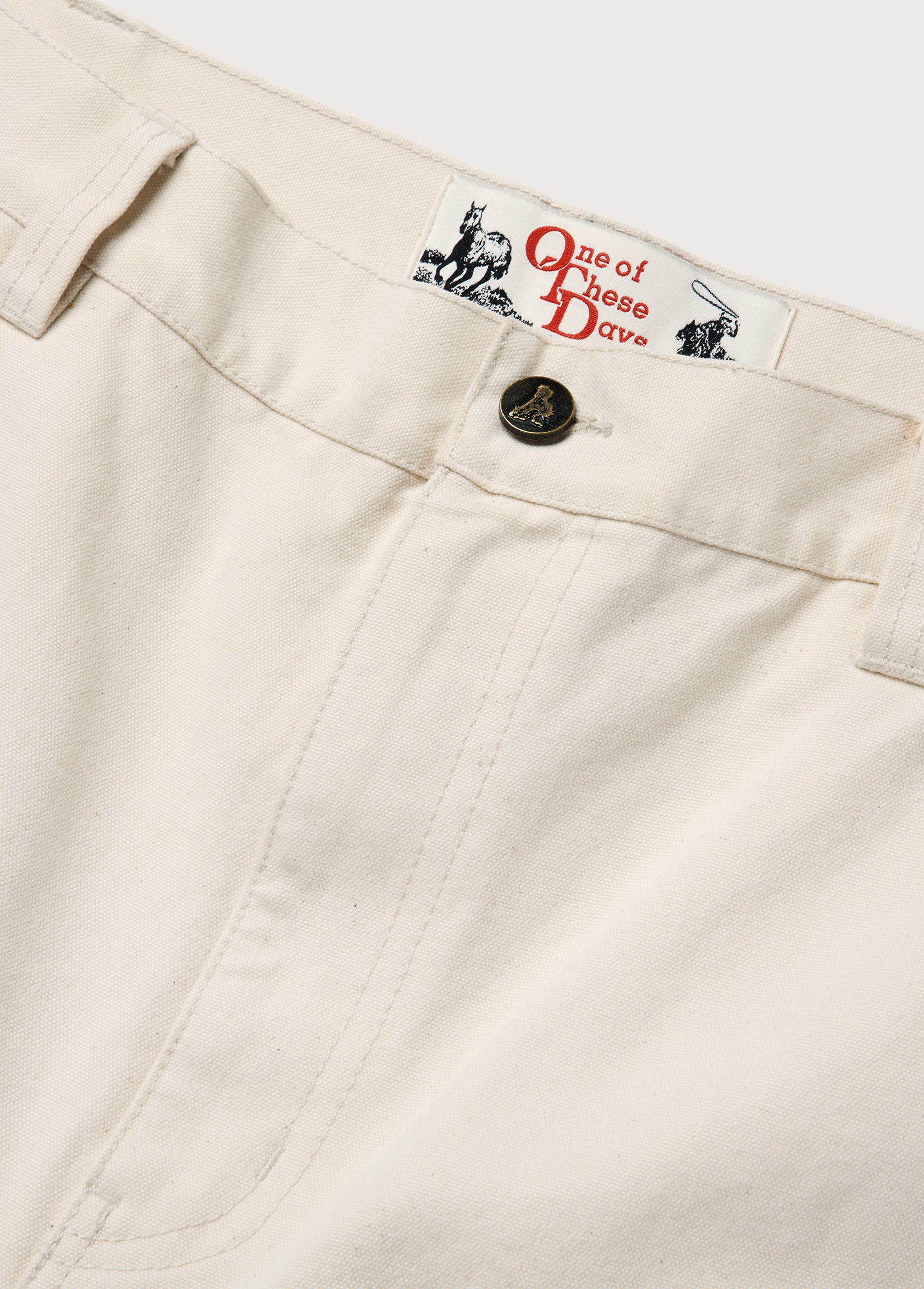 IF NOT FOR THE REST OF TIME PAINTERS PANT - NATURAL