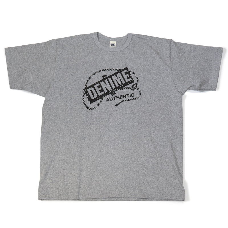 272 CREW NECK T - AUTHENTIC - HEATHER GRAY