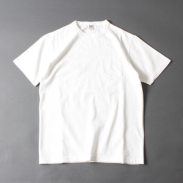 BR-11000 STANDARD TSURIAMI Crew Neck T-Shirt - WHITE