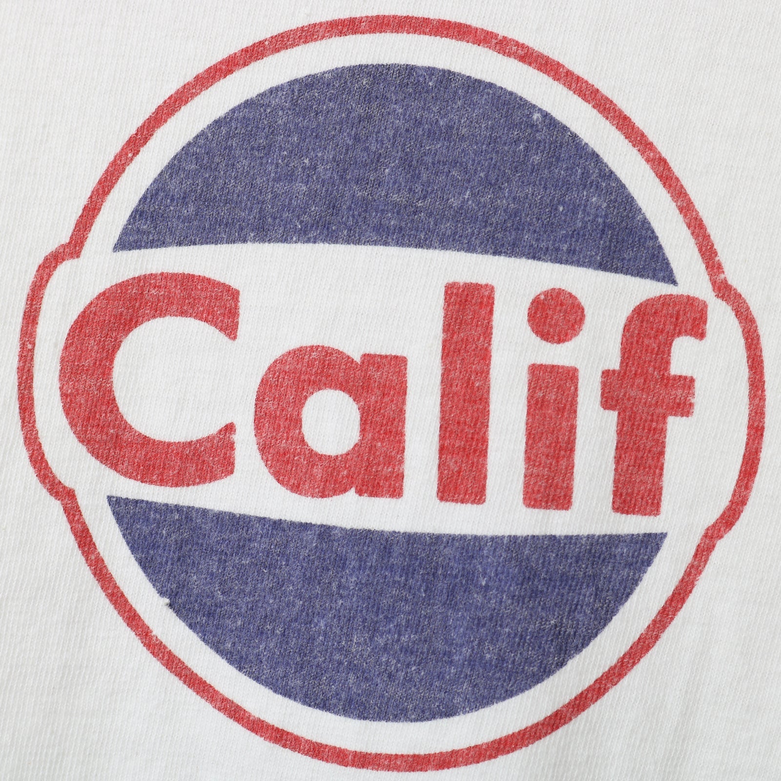 BR-26001 "TSURIAMI" CREW NECK S/S PRINT T-SHIRT (CALIF) - WHITE