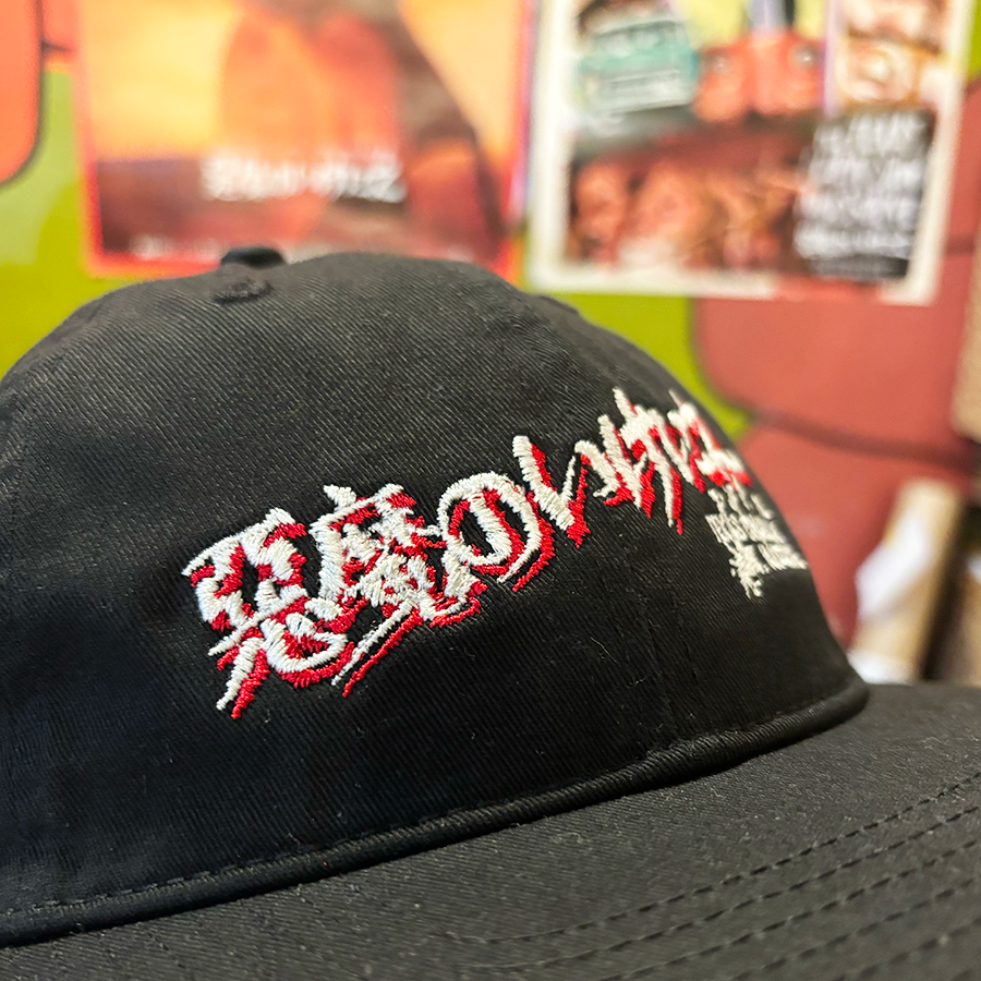 "THE TEXAS CHAIN SAW MASSACRE" CAP - BLACK