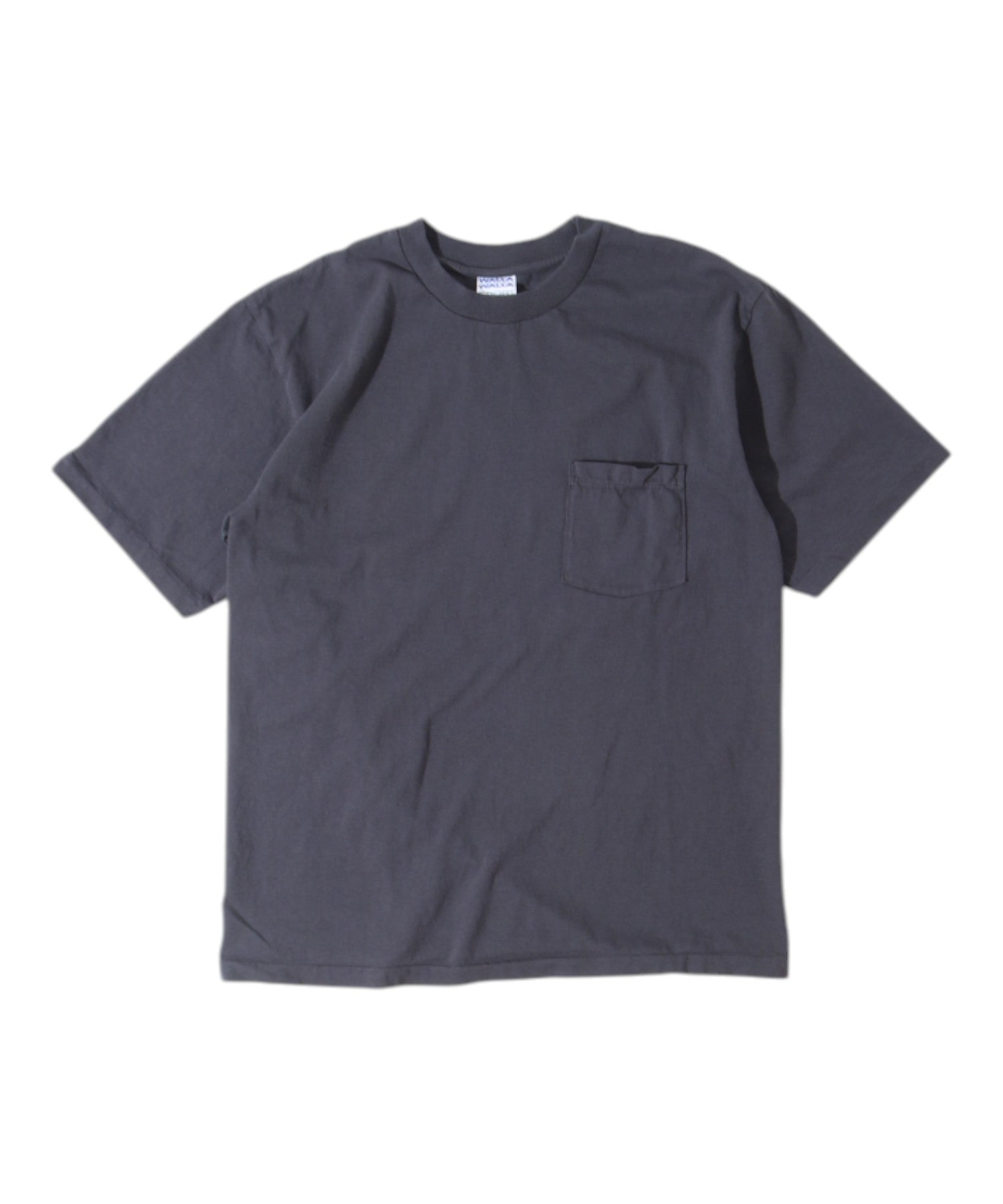 6oz TUBE POCKET TEE S/S - USED BLACK