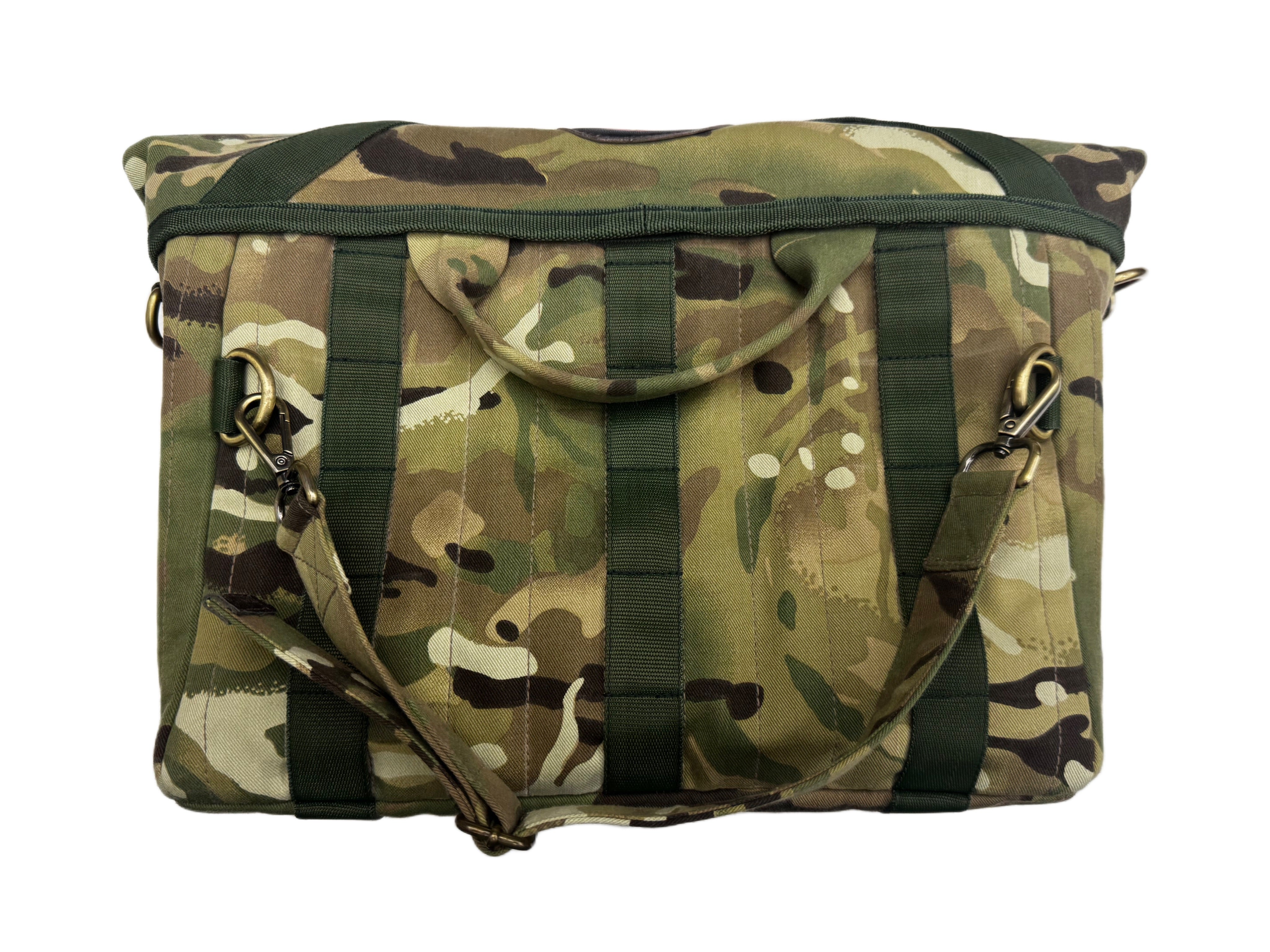 AK/PR/LOT3/ACC/036 The Tactical Camo Camera Bag - GREEN CAMO